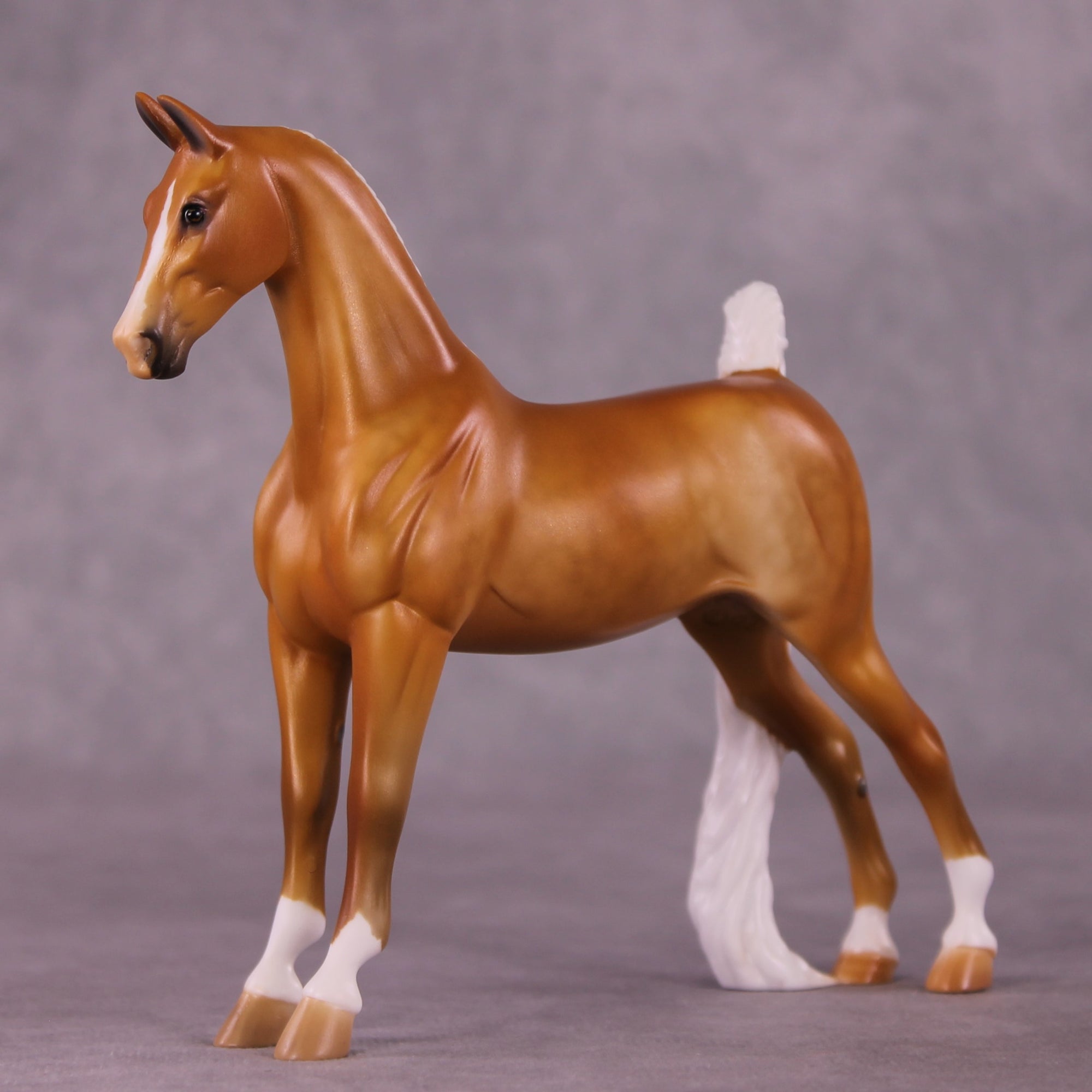 Gold Standard OOAK Pebble Saddlebred by Julie Keim EQ25