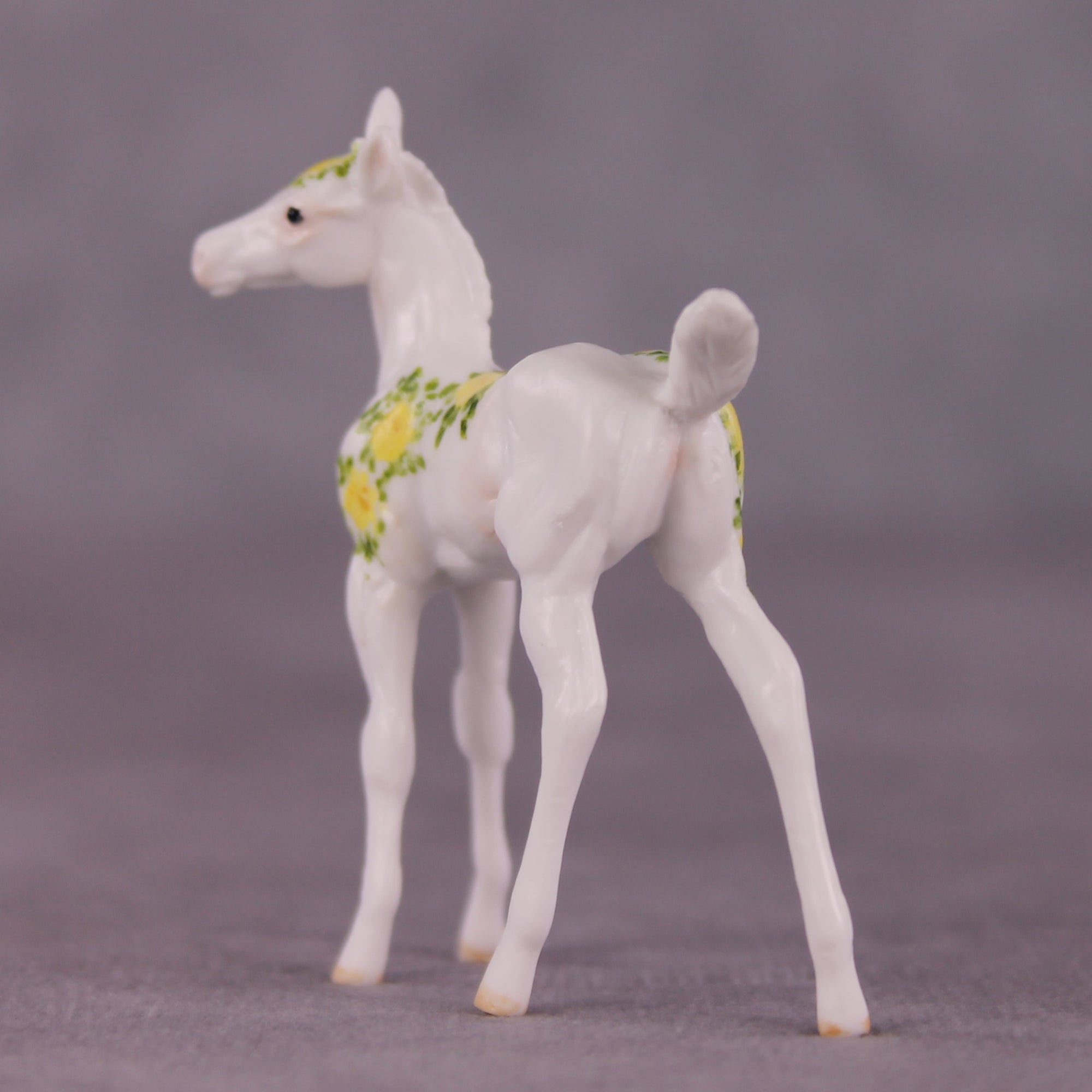 "Sun Sprite Roses 1" OOAK FCM Foal Chip by Andrea Thomason SHCF25