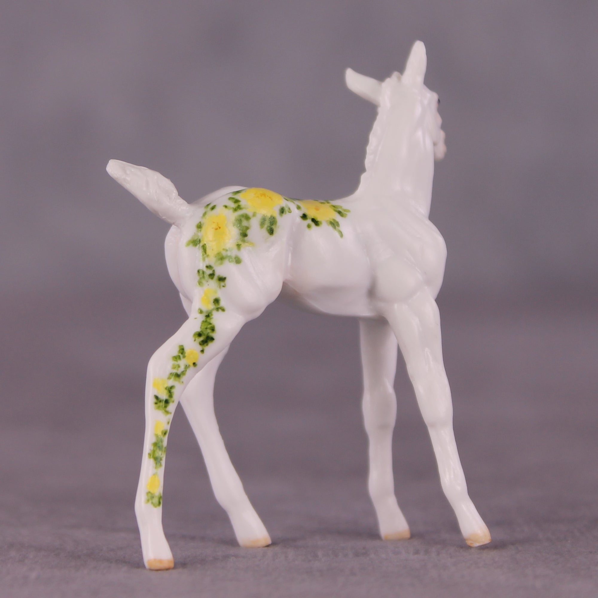 "Sun Sprite Roses 1" OOAK FCM Foal Chip by Andrea Thomason SHCF25
