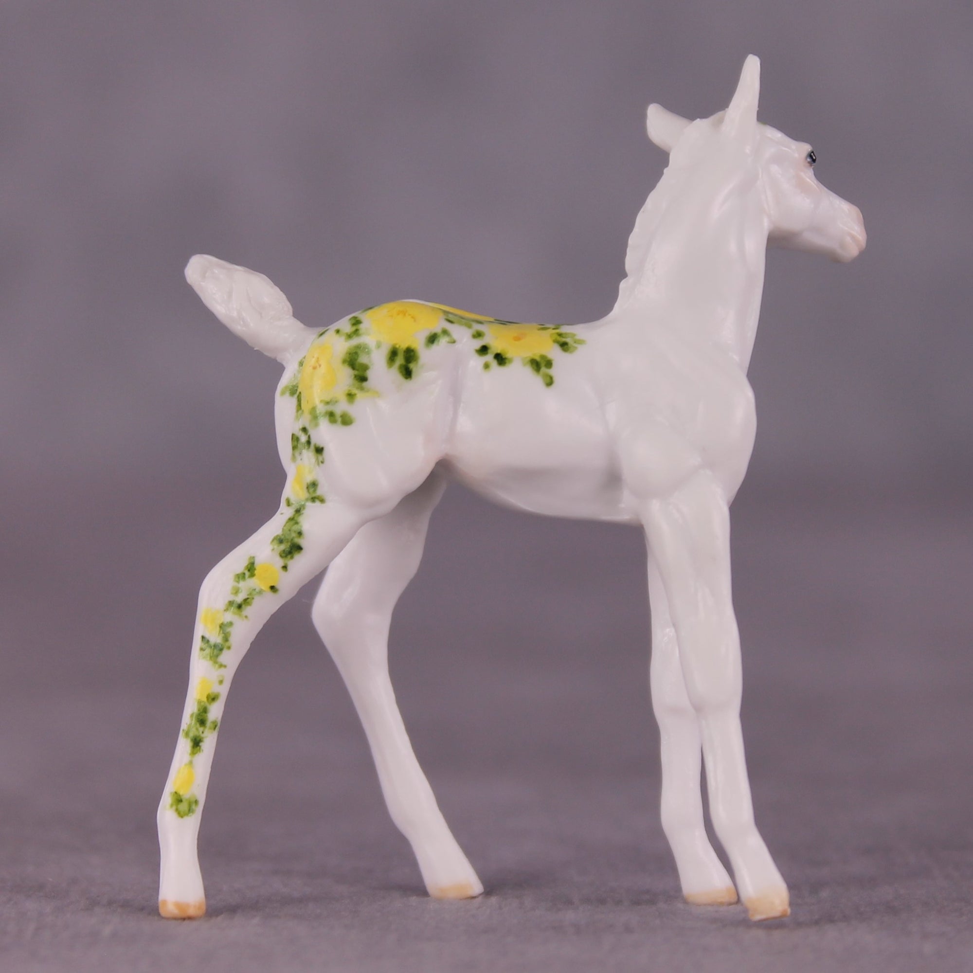 "Sun Sprite Roses 1" OOAK FCM Foal Chip by Andrea Thomason SHCF25