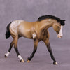 &quot;4th Wall&quot; OOAK FCM Warmblood Pebble by Dawn Quick EQ25