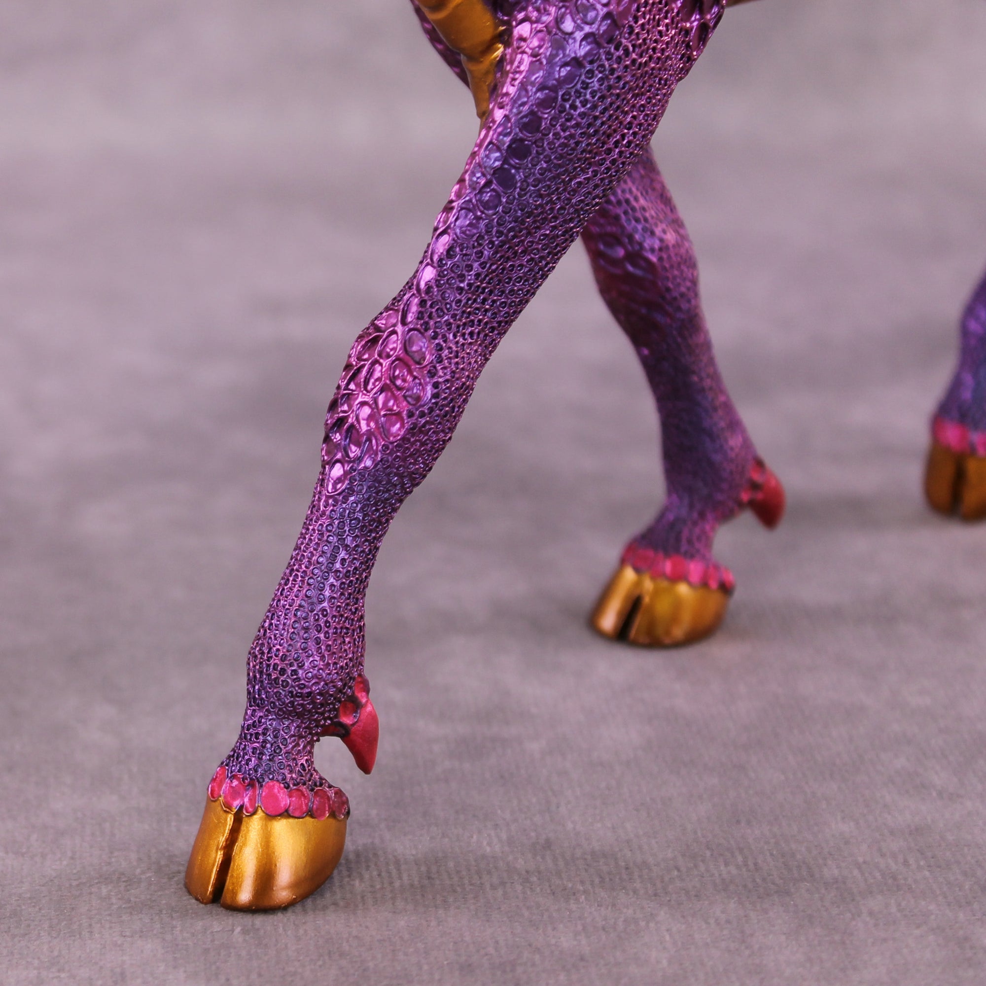 The Teeth Don't Go Back In OOAK EFCM Irish Draught by Kristen Cermele MM25