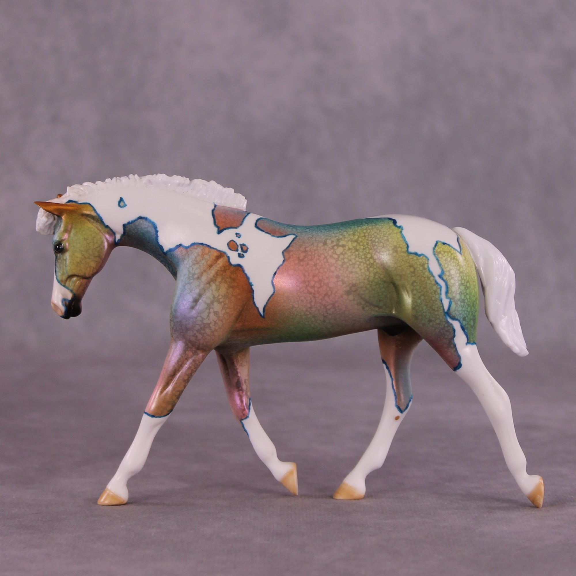 "Babble" OOAK FCM Warmblood Pebble by Dawn Quick EQ25