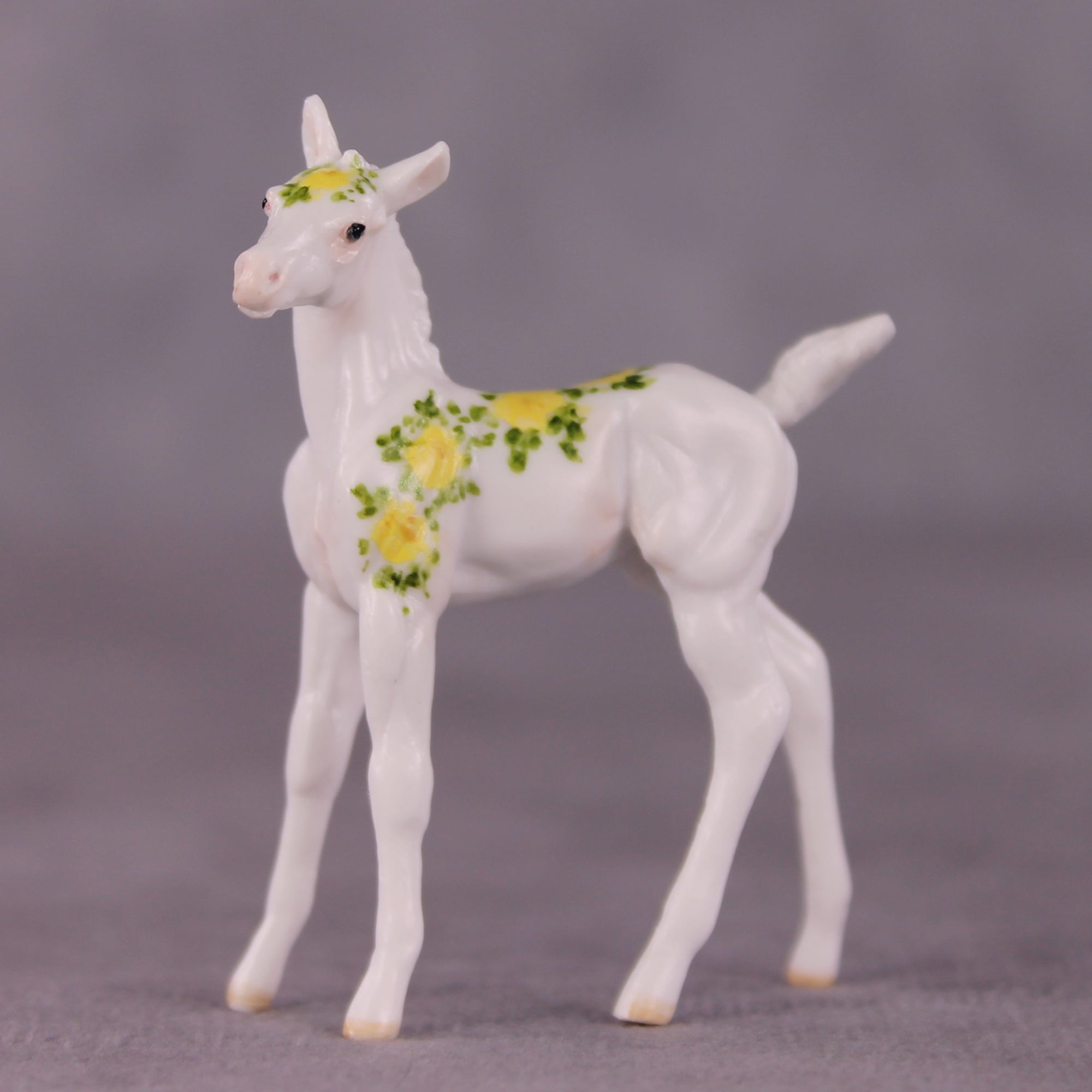 "Sun Sprite Roses 1" OOAK FCM Foal Chip by Andrea Thomason SHCF25