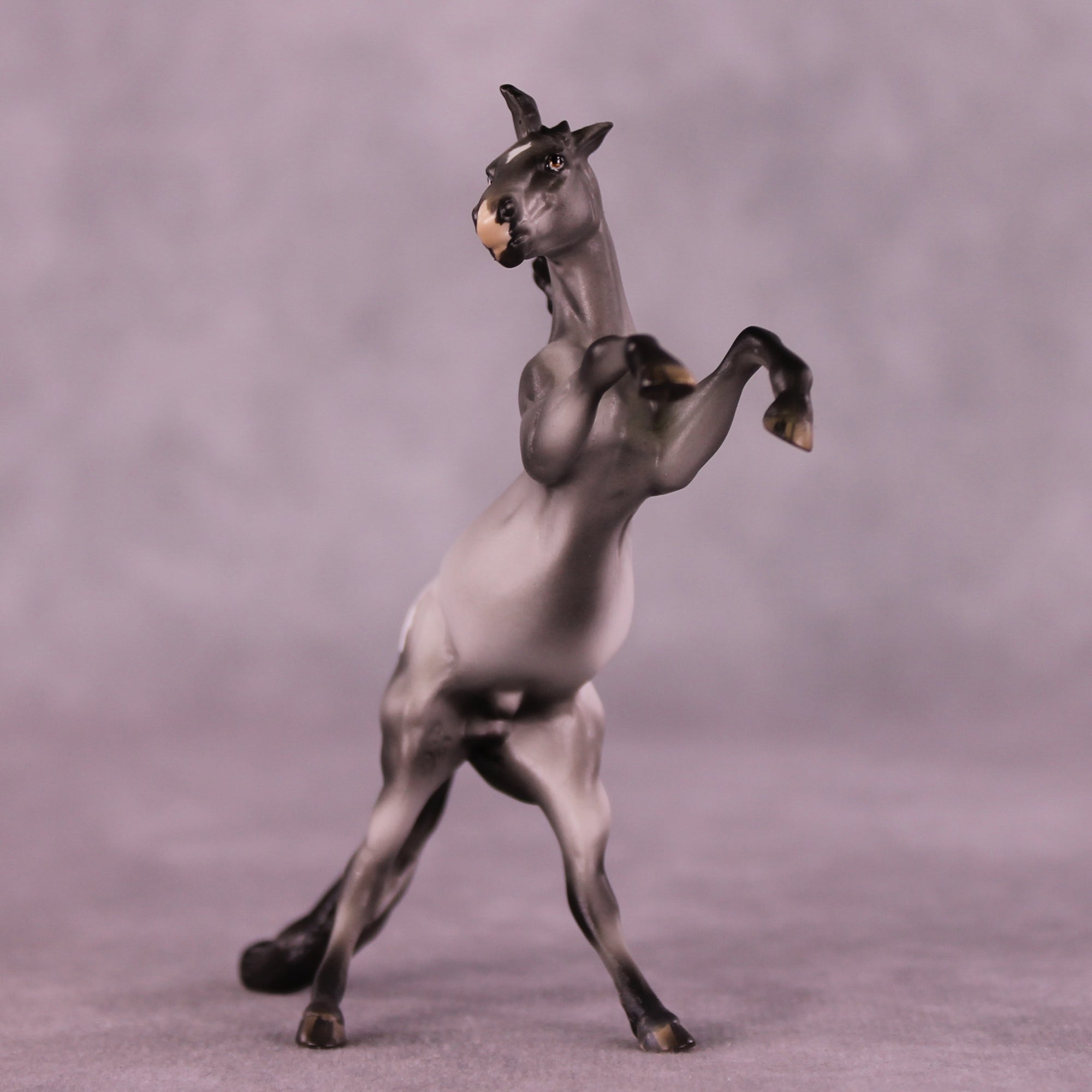 Lane OOAK Chip Rearing Horse by Julie Keim Special Chip Drop