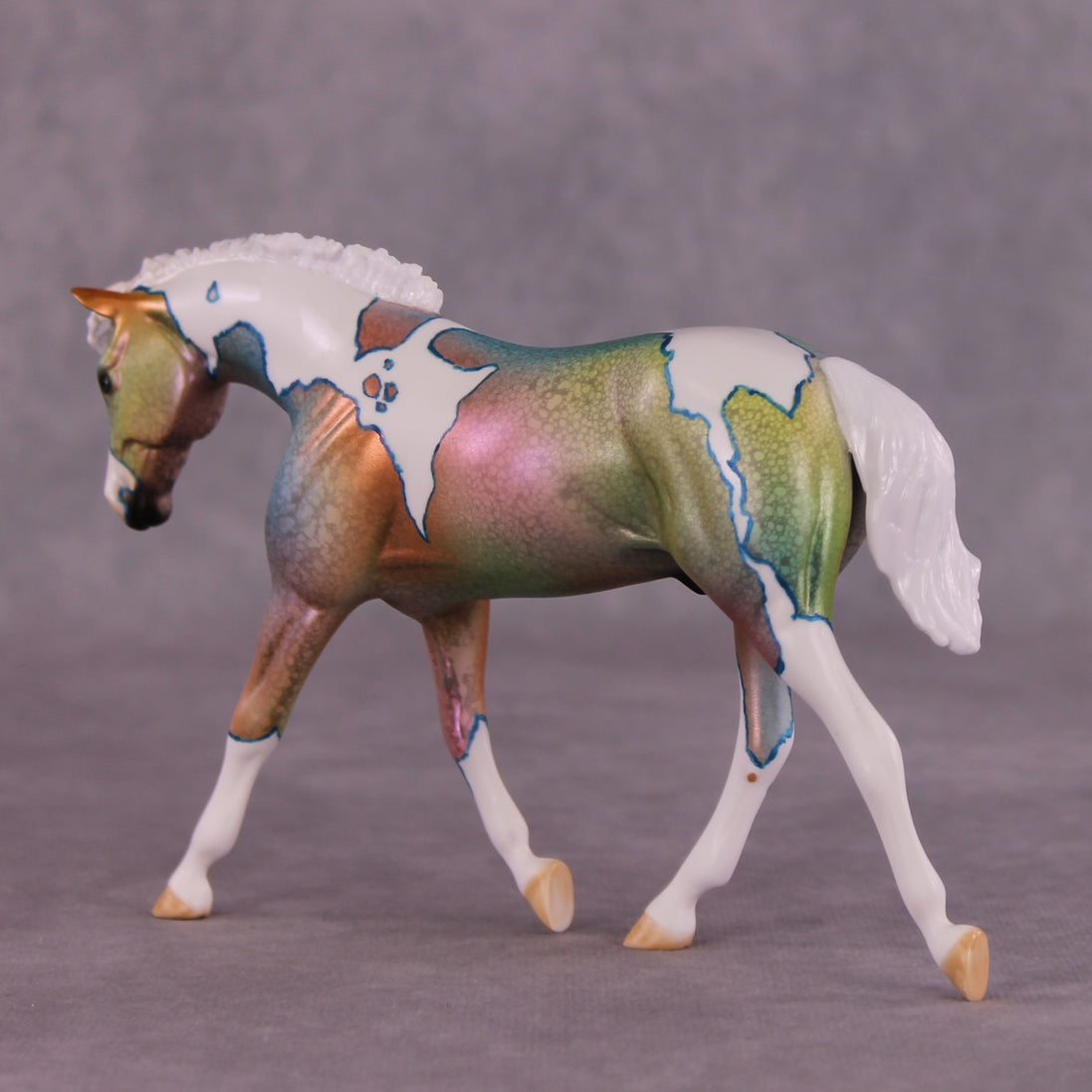 "Babble" OOAK FCM Warmblood Pebble by Dawn Quick EQ25