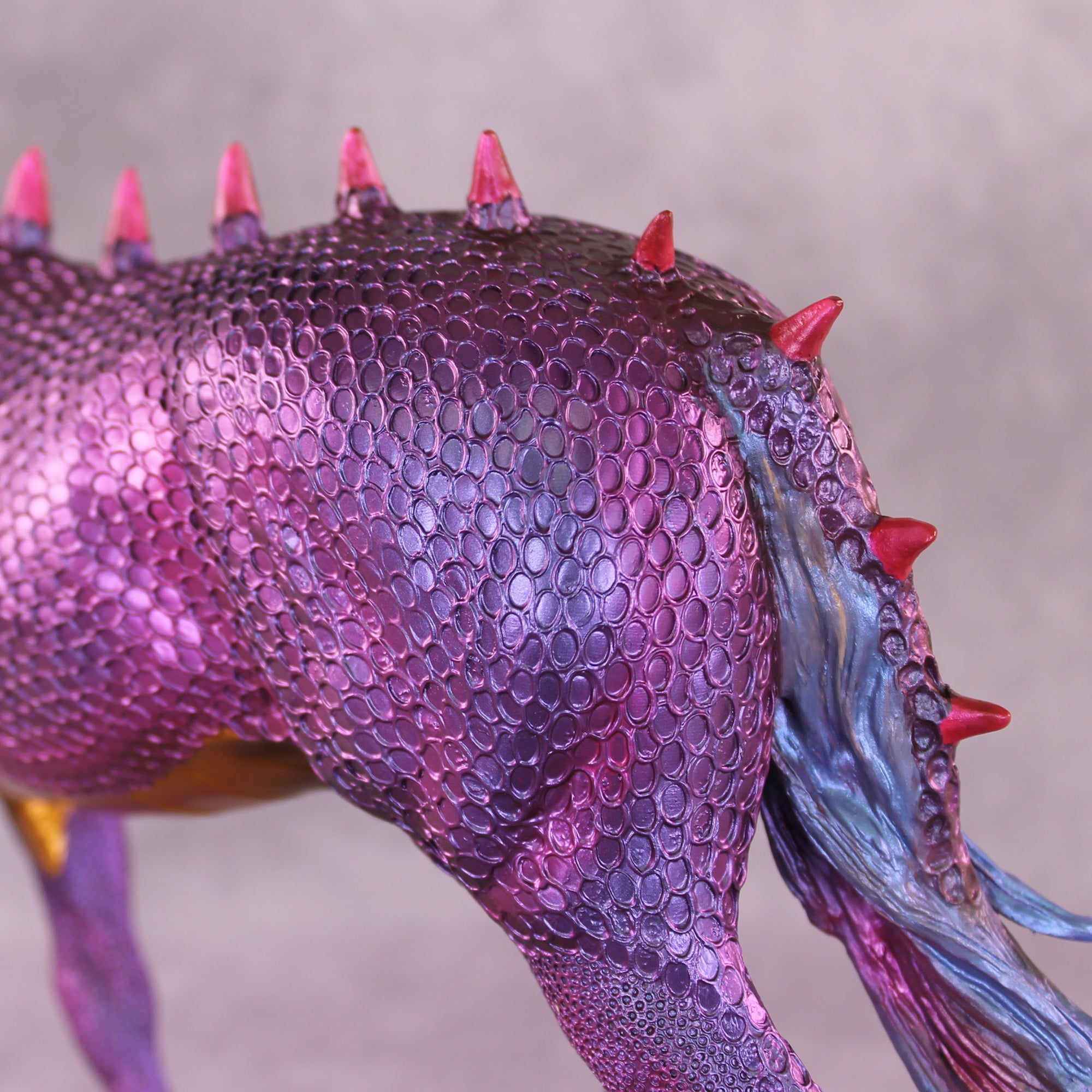 The Teeth Don't Go Back In OOAK EFCM Irish Draught by Kristen Cermele MM25