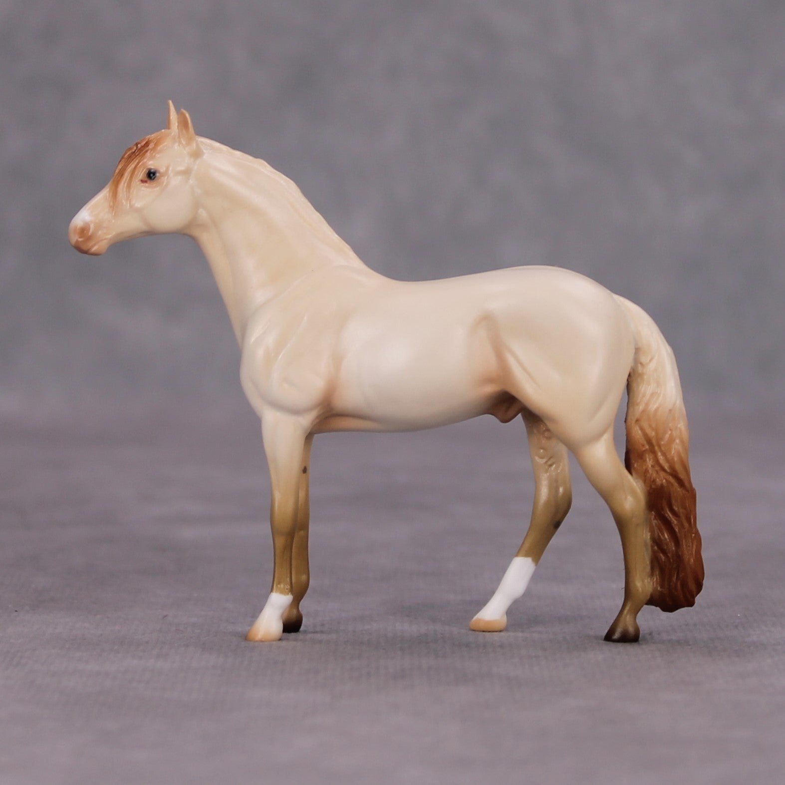 Glow Dust OOAK Champagne Perlino Andalusian Chip By Ashley Palmer MM24