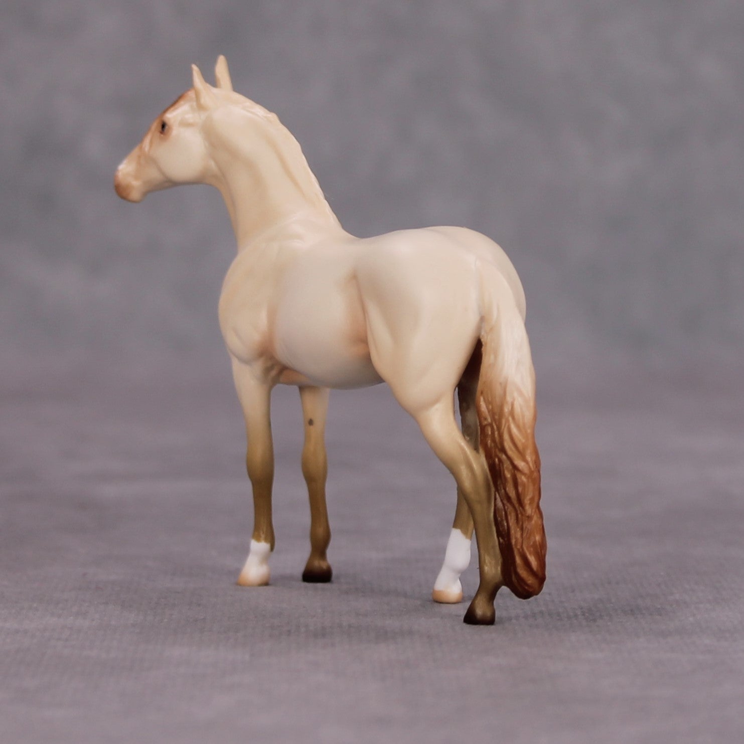 Glow Dust OOAK Champagne Perlino Andalusian Chip By Ashley Palmer MM24