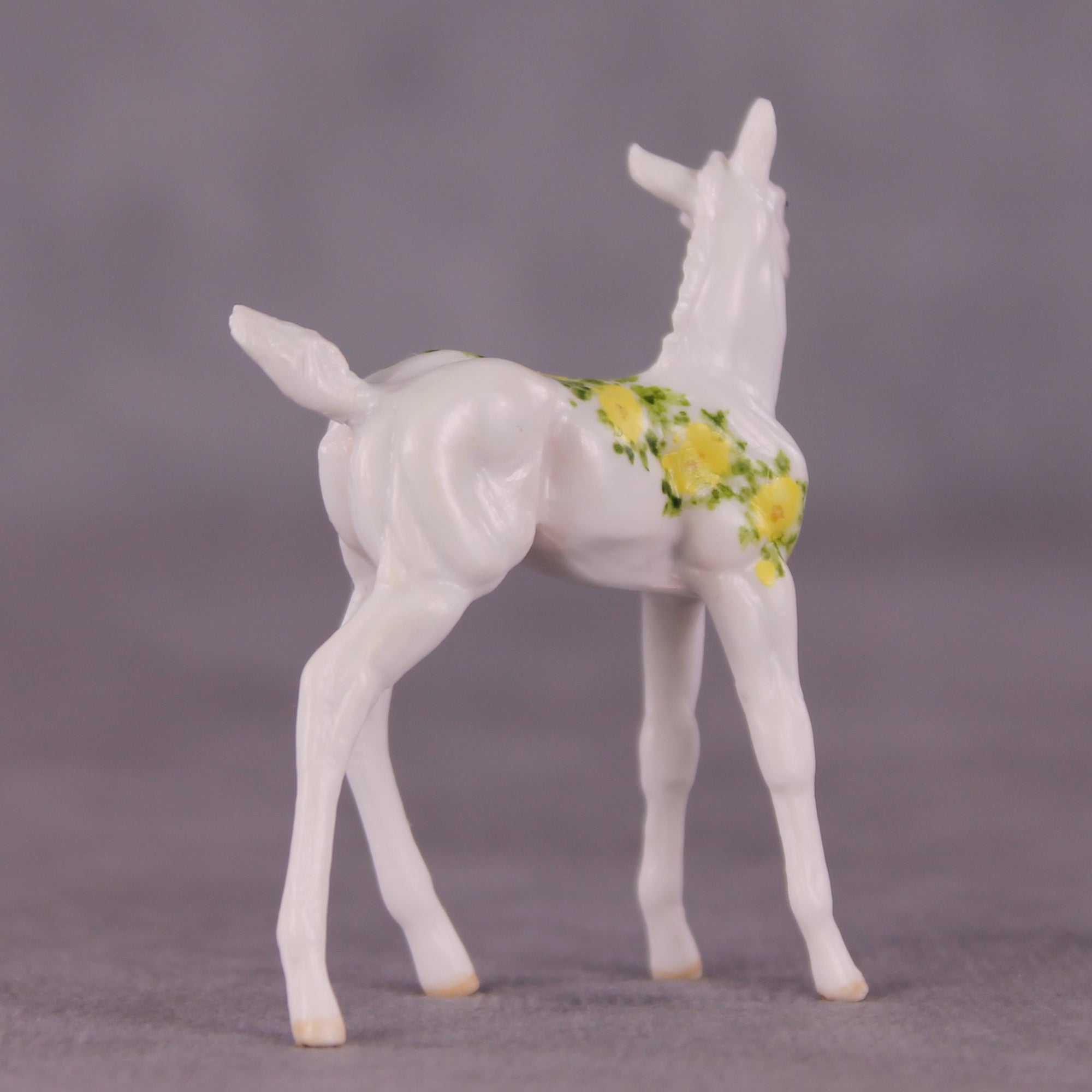 "Sun Sprite Roses 2" OOAK FCM Foal Chip by Andrea Thomason SHCF25
