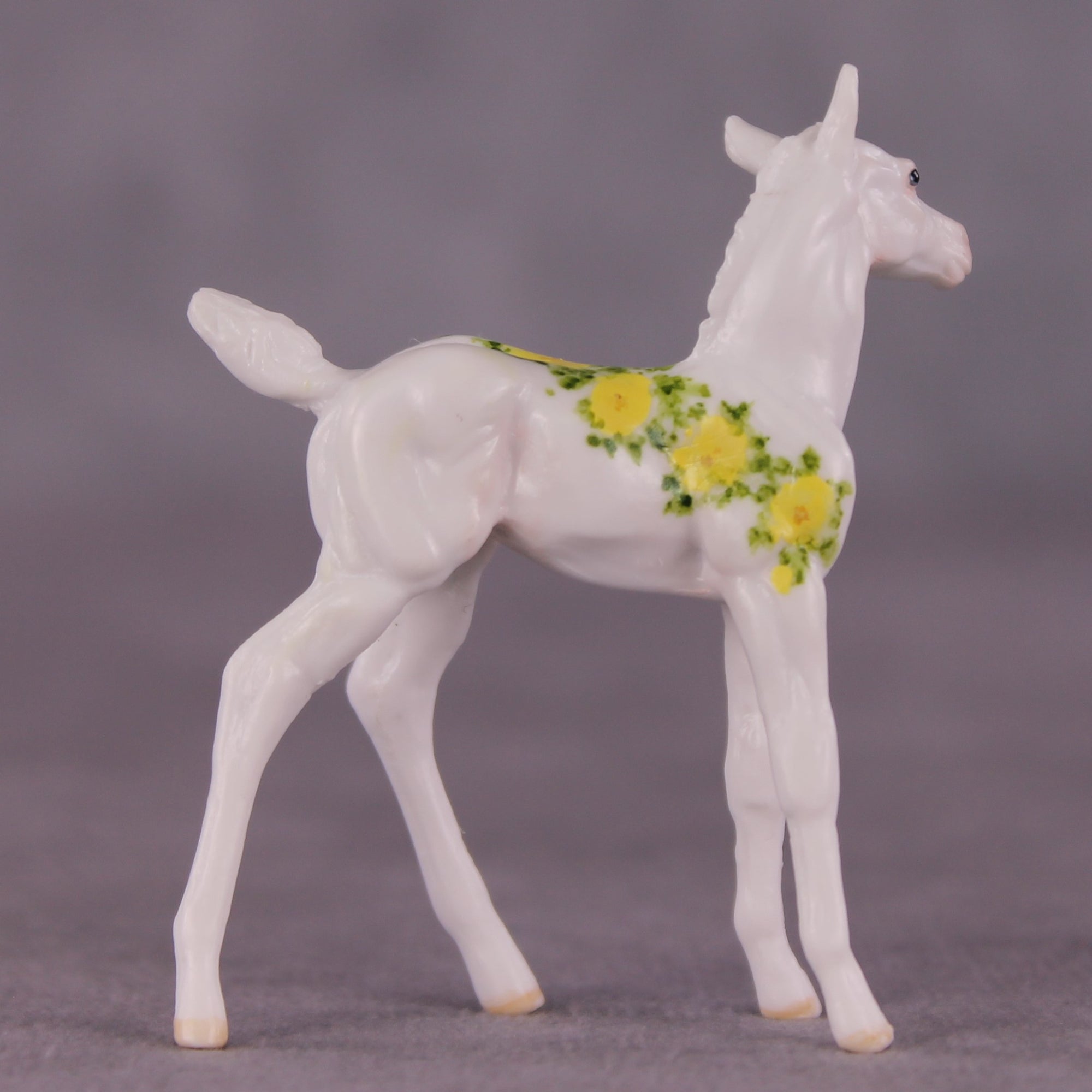 "Sun Sprite Roses 2" OOAK FCM Foal Chip by Andrea Thomason SHCF25
