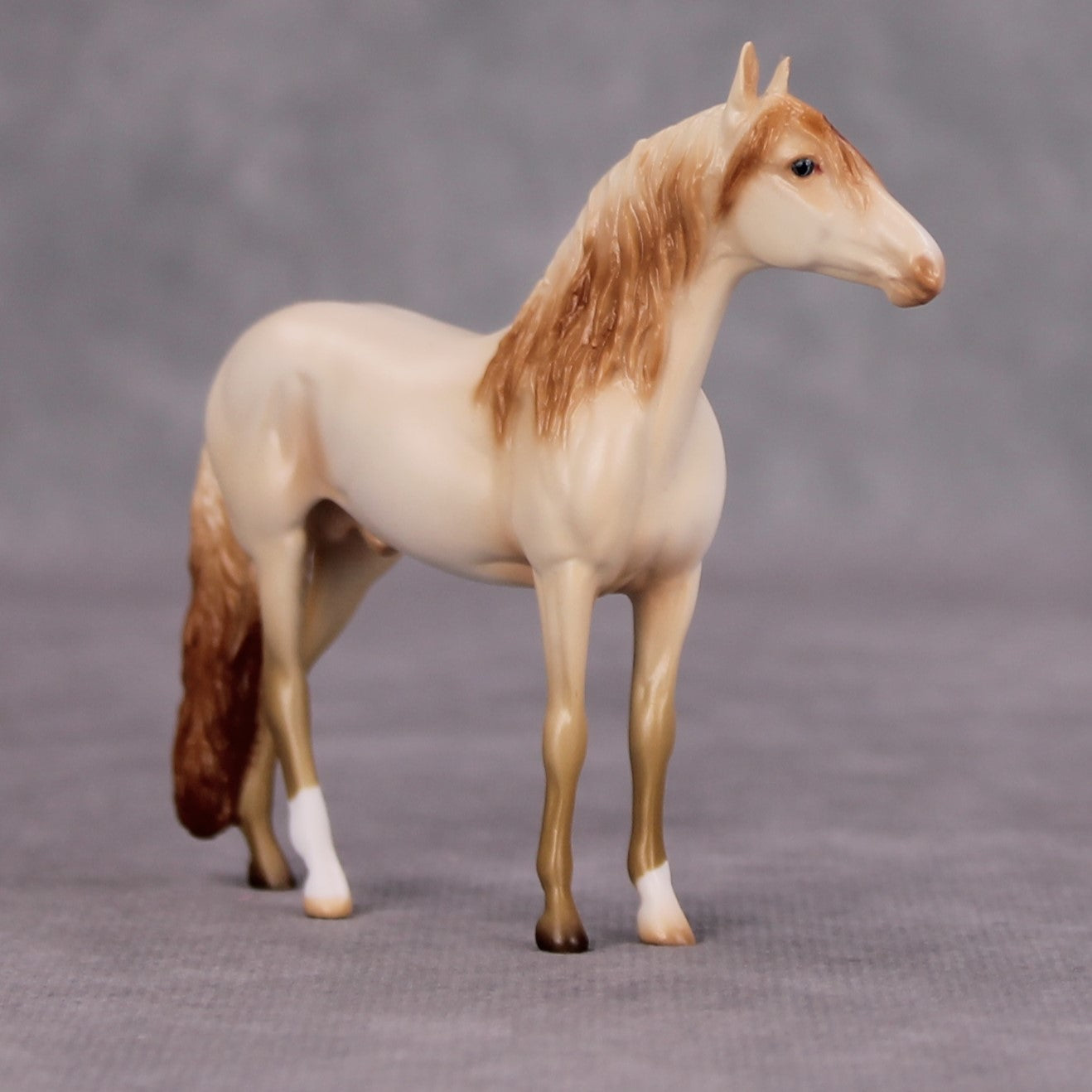 Glow Dust OOAK Champagne Perlino Andalusian Chip By Ashley Palmer MM24