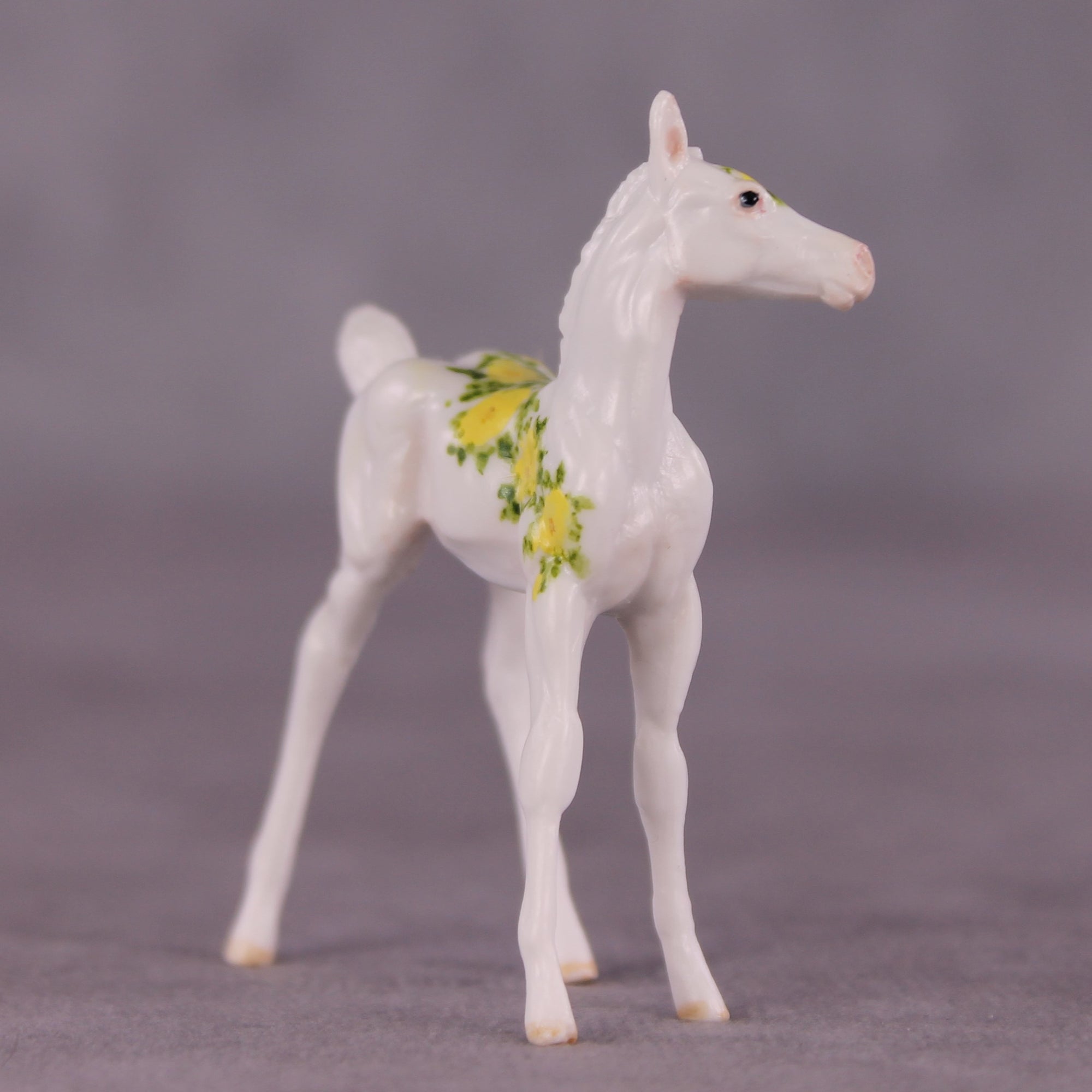 "Sun Sprite Roses 2" OOAK FCM Foal Chip by Andrea Thomason SHCF25