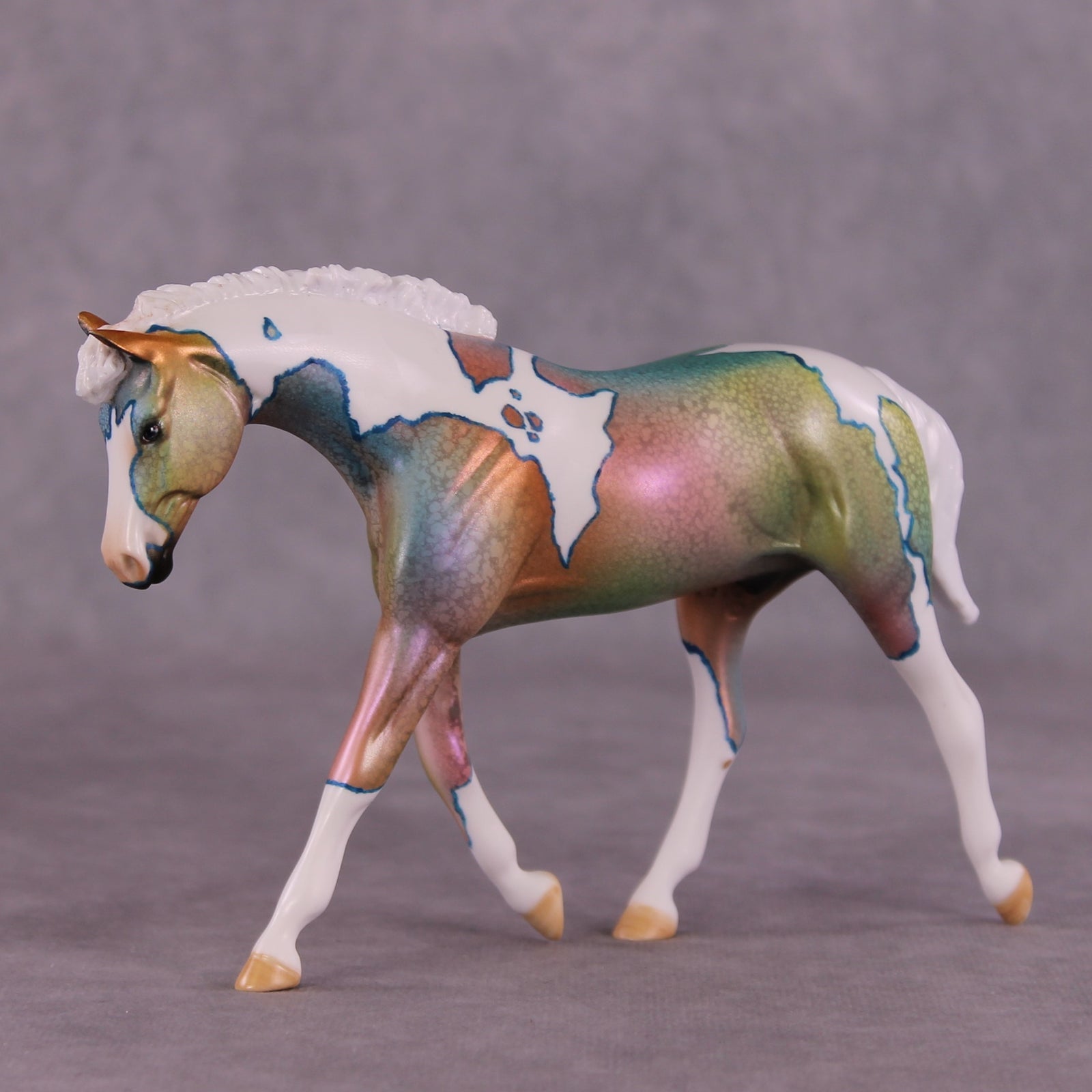 "Babble" OOAK FCM Warmblood Pebble by Dawn Quick EQ25