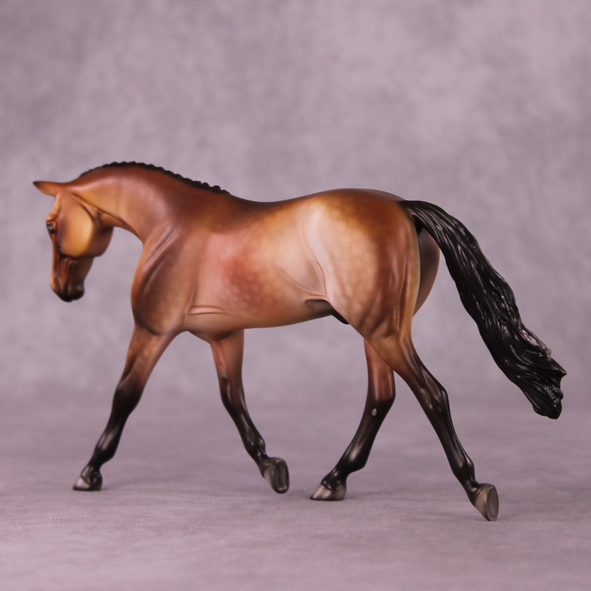 "Pavo" OOAK Pebble Warmblood by Dawn Quick EQ25