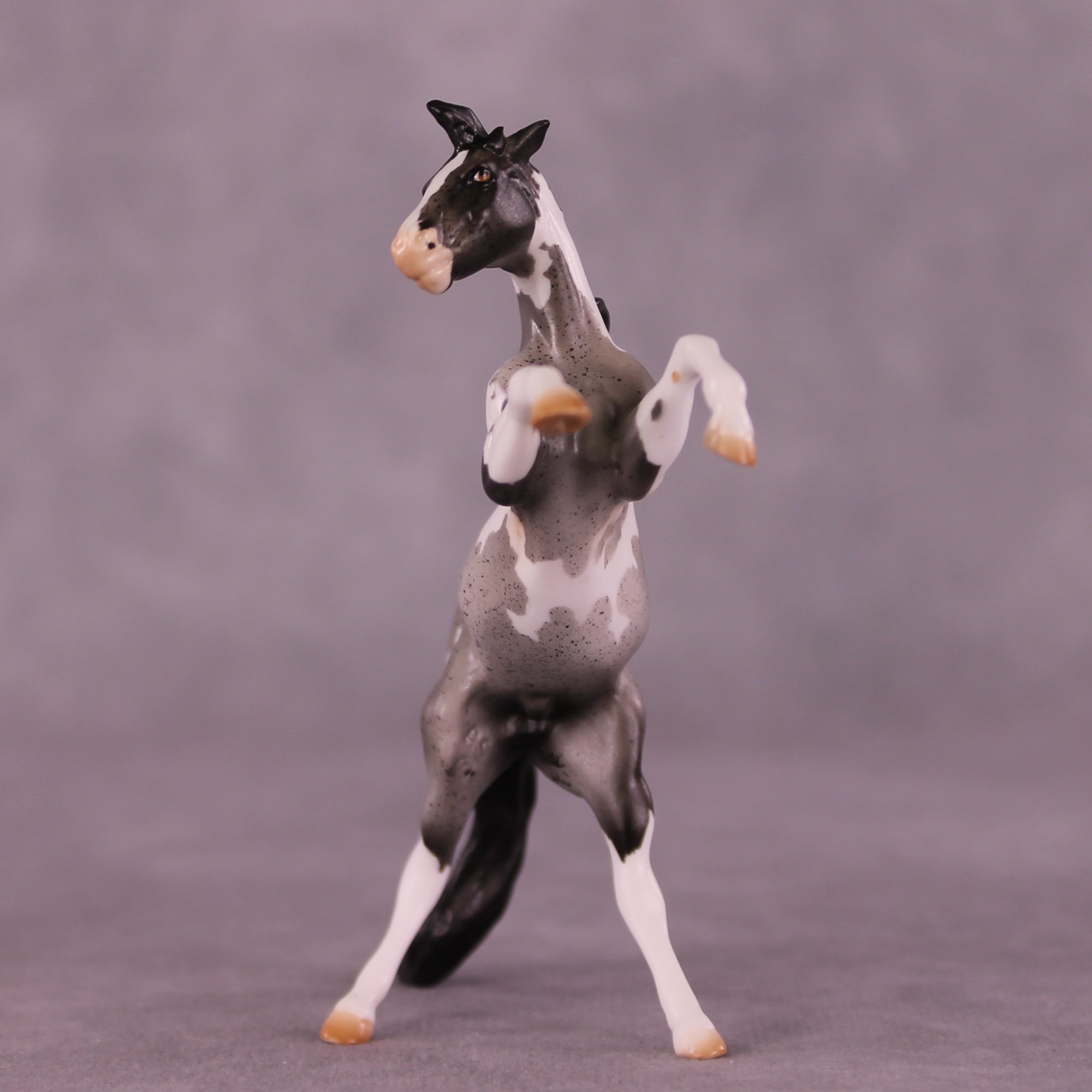 Gilliam OOAK Chip Rearing Horse by Julie Keim Special Chip Drop