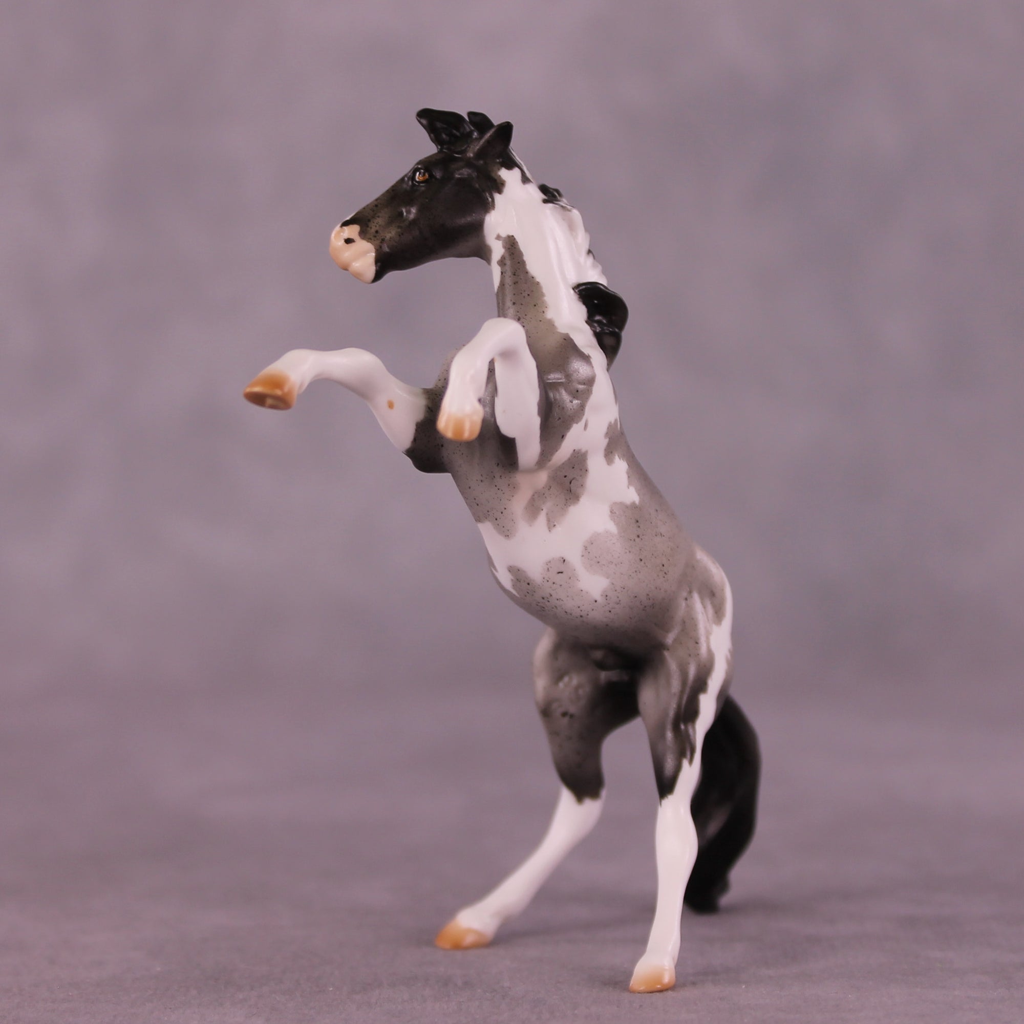 Gilliam OOAK Chip Rearing Horse by Julie Keim Special Chip Drop