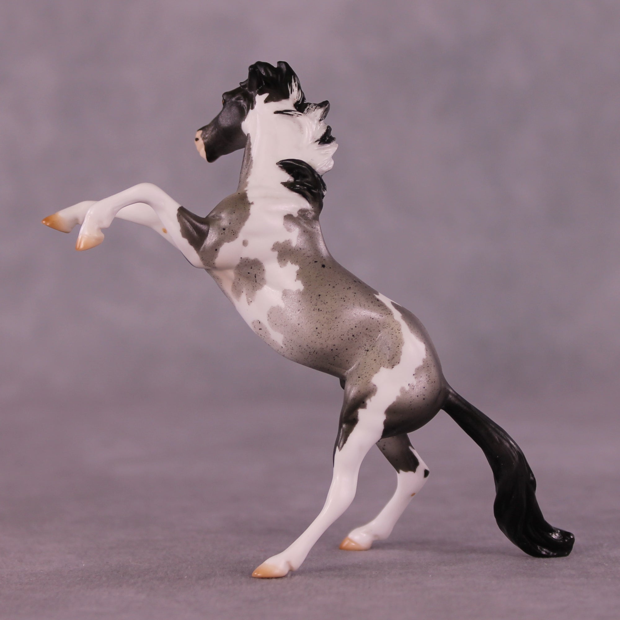 Gilliam OOAK Chip Rearing Horse by Julie Keim Special Chip Drop