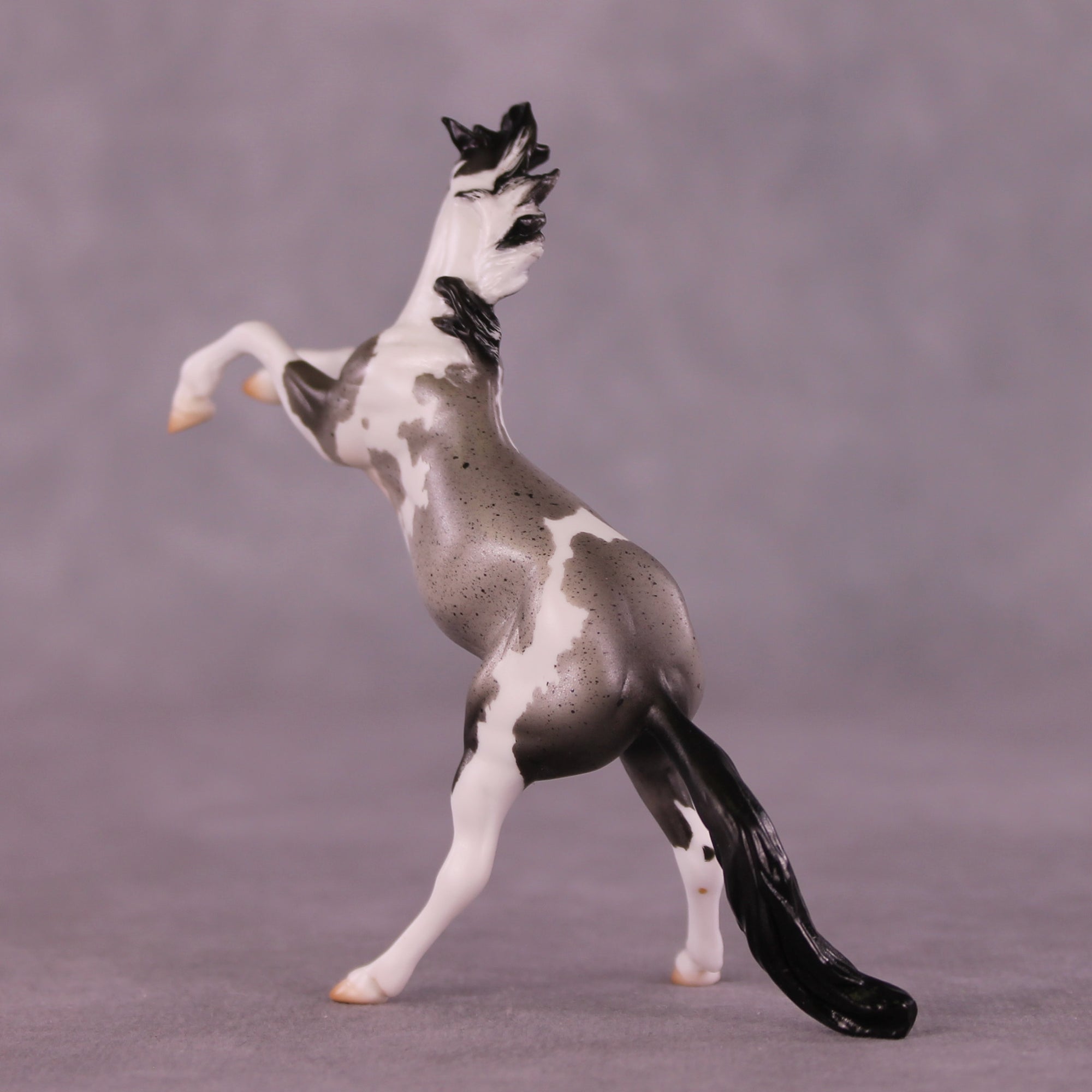 Gilliam OOAK Chip Rearing Horse by Julie Keim Special Chip Drop