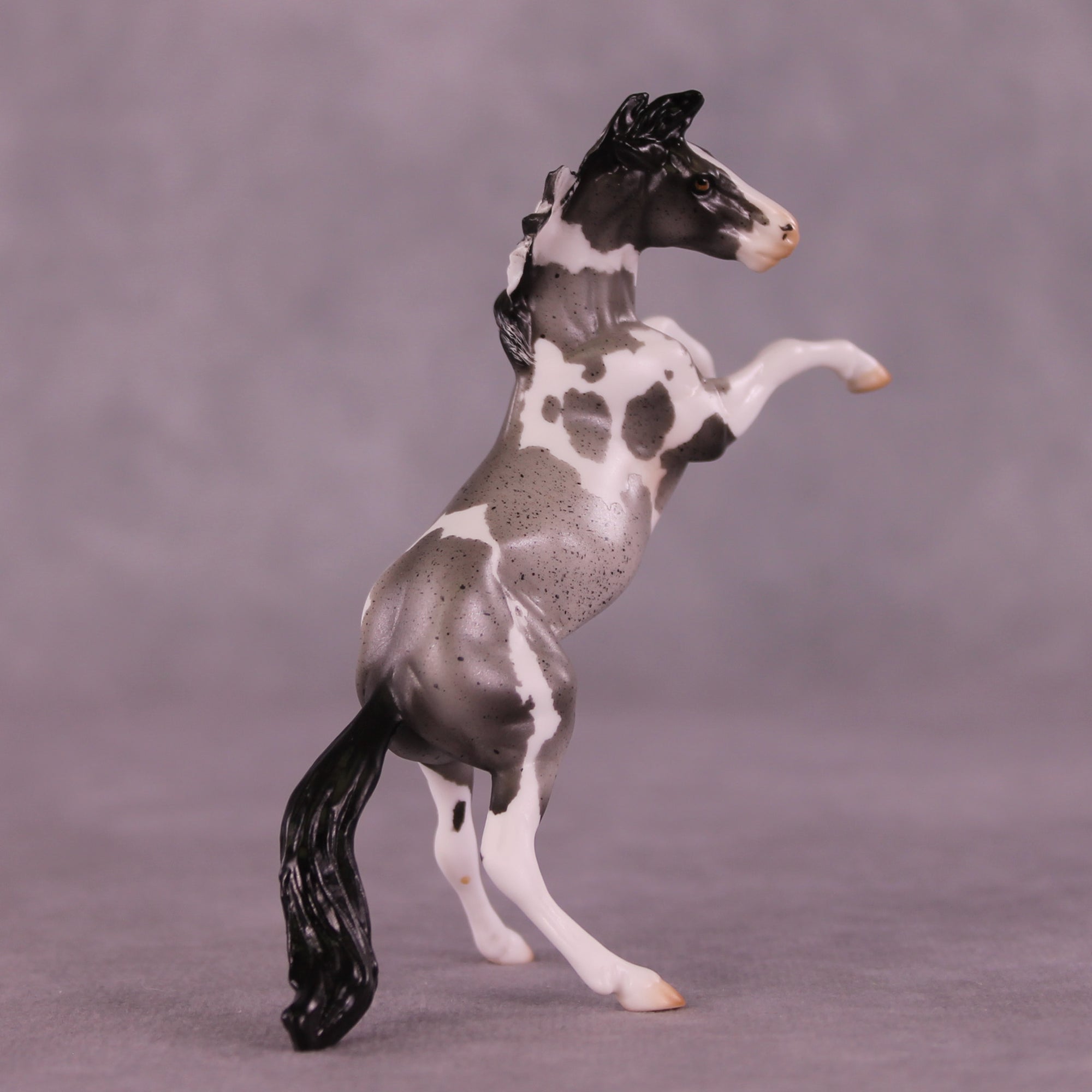 Gilliam OOAK Chip Rearing Horse by Julie Keim Special Chip Drop