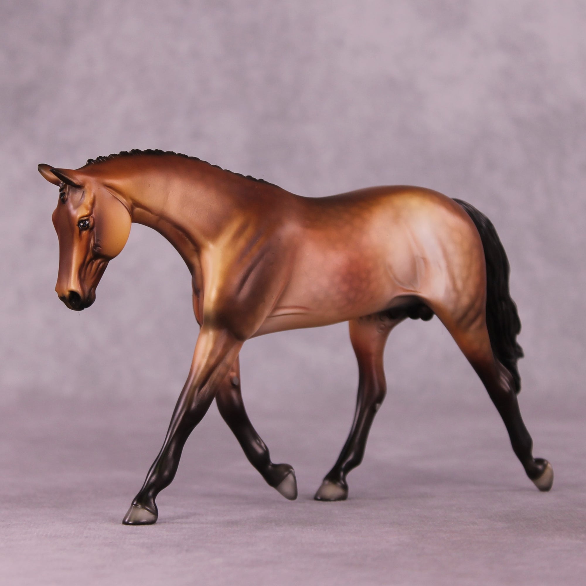 "Pavo" OOAK Pebble Warmblood by Dawn Quick EQ25