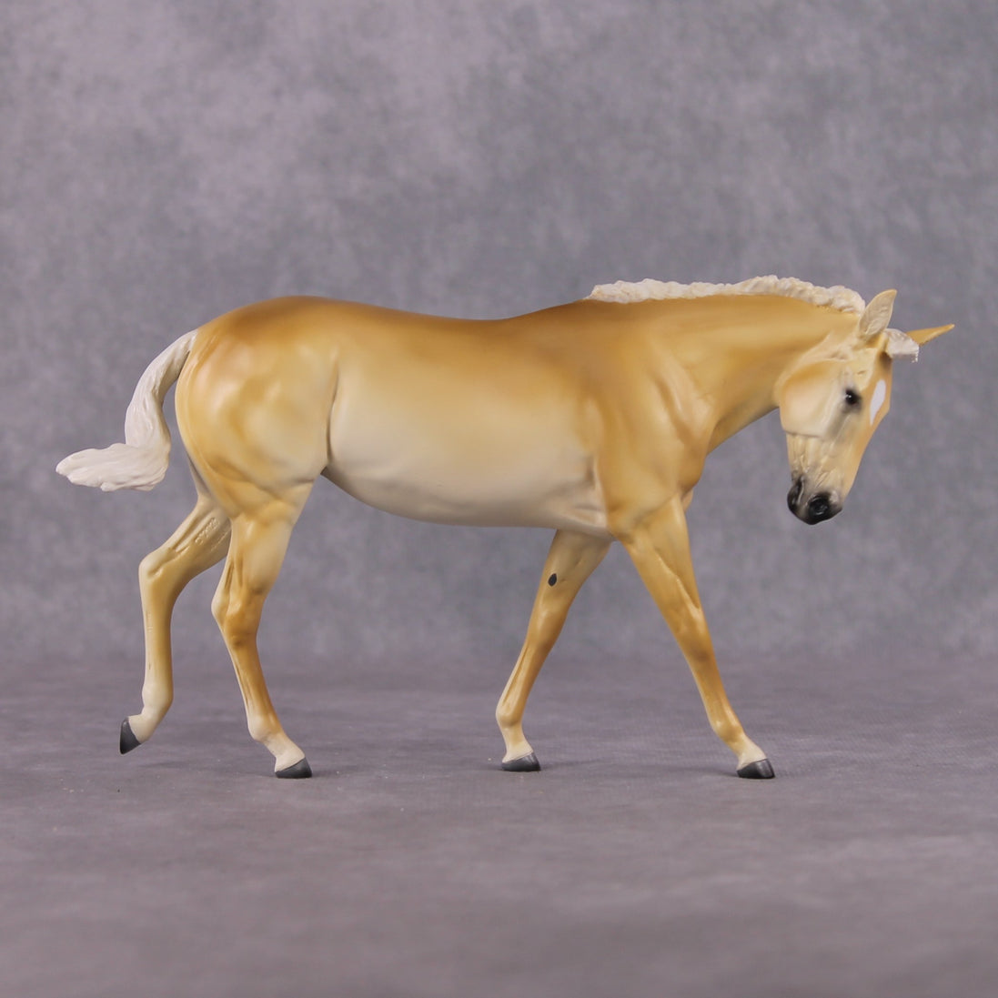 "Honey" OOAK Custom Palomino Pebble Mule By Tiffany Purdy - GemStone Series