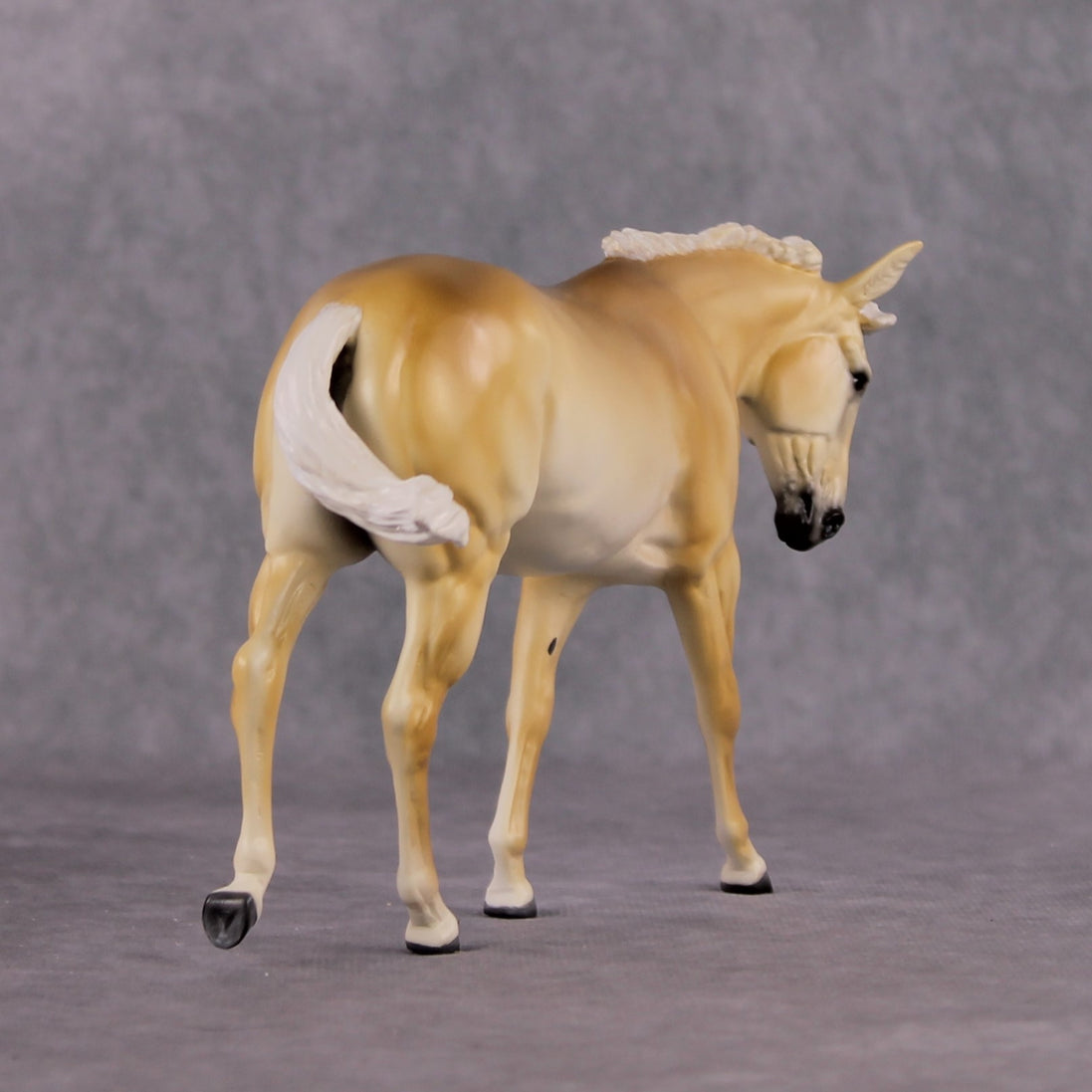 "Honey" OOAK Custom Palomino Pebble Mule By Tiffany Purdy - GemStone Series