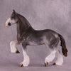 &quot;Gossamer&quot; NO FINISH CHANGE OOAK Trotting Drafter by Julie Keim EQ25
