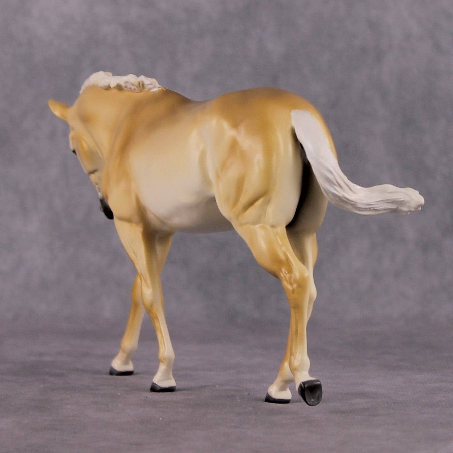 "Honey" OOAK Custom Palomino Pebble Mule By Tiffany Purdy - GemStone Series
