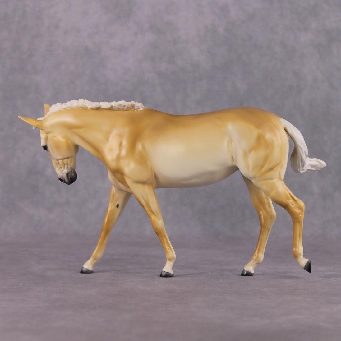 "Honey" OOAK Custom Palomino Pebble Mule By Tiffany Purdy - GemStone Series