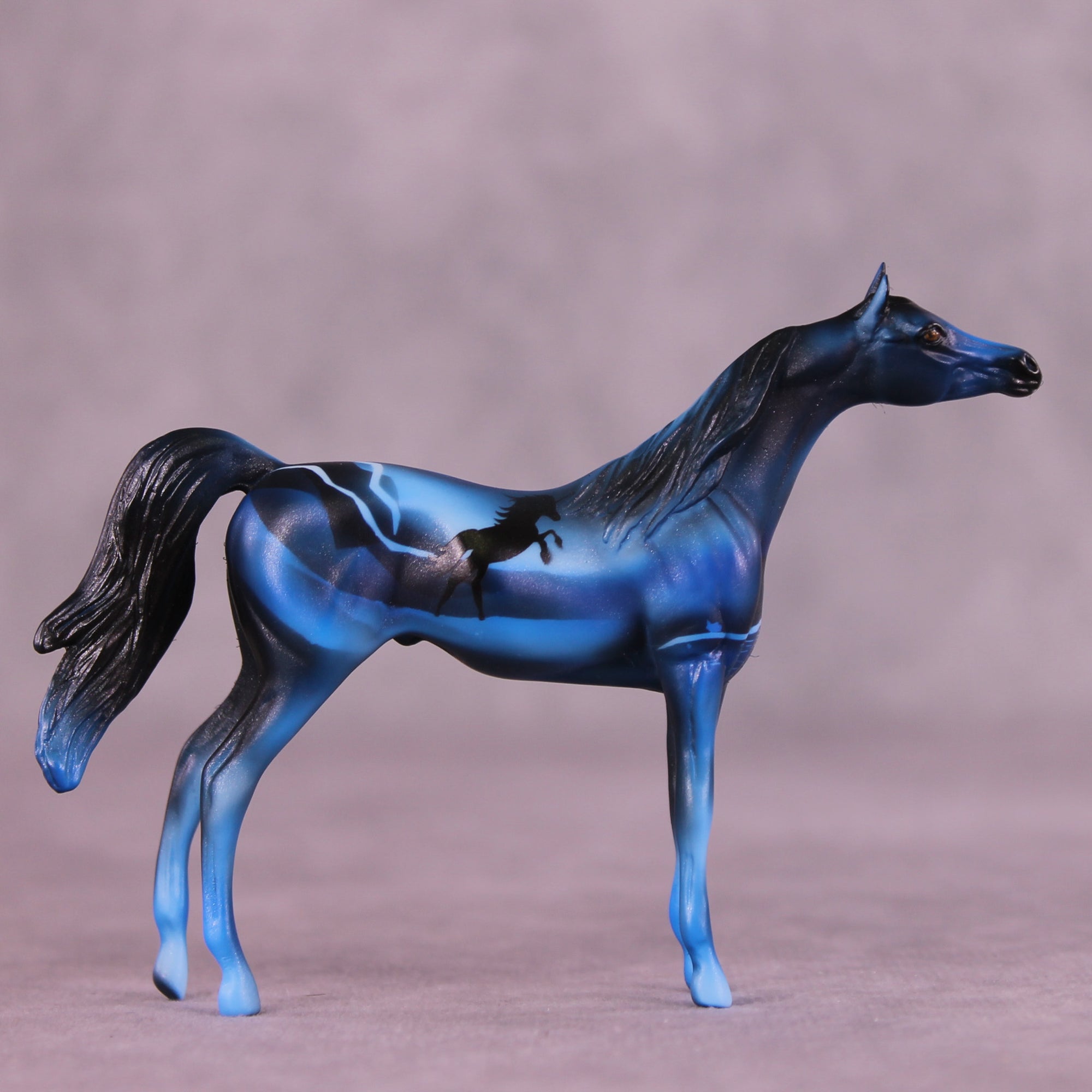 Unicorn Night OOAK Chip Arabian by Kike (Enrique) Duarte CL25