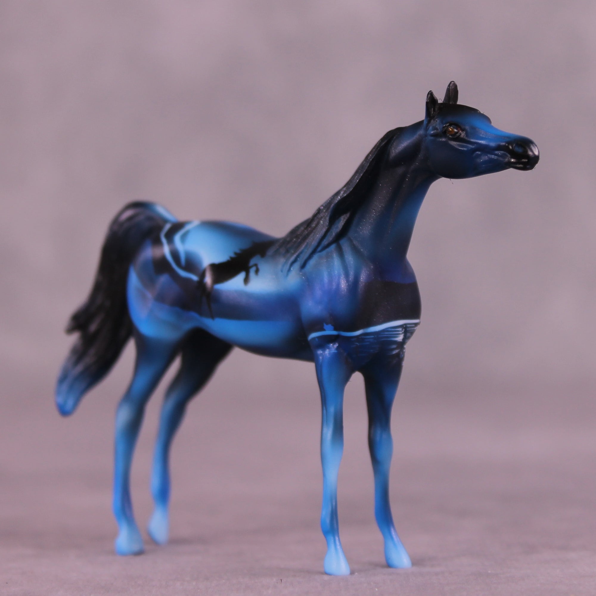 Unicorn Night OOAK Chip Arabian by Kike (Enrique) Duarte CL25