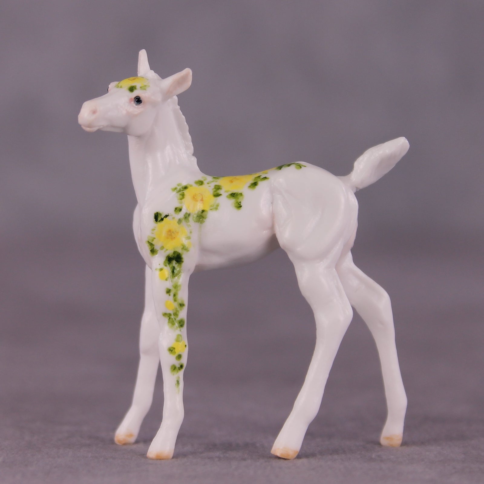 "Sun Sprite Roses 3" OOAK FCM Foal Chip by Andrea Thomason SHCF25
