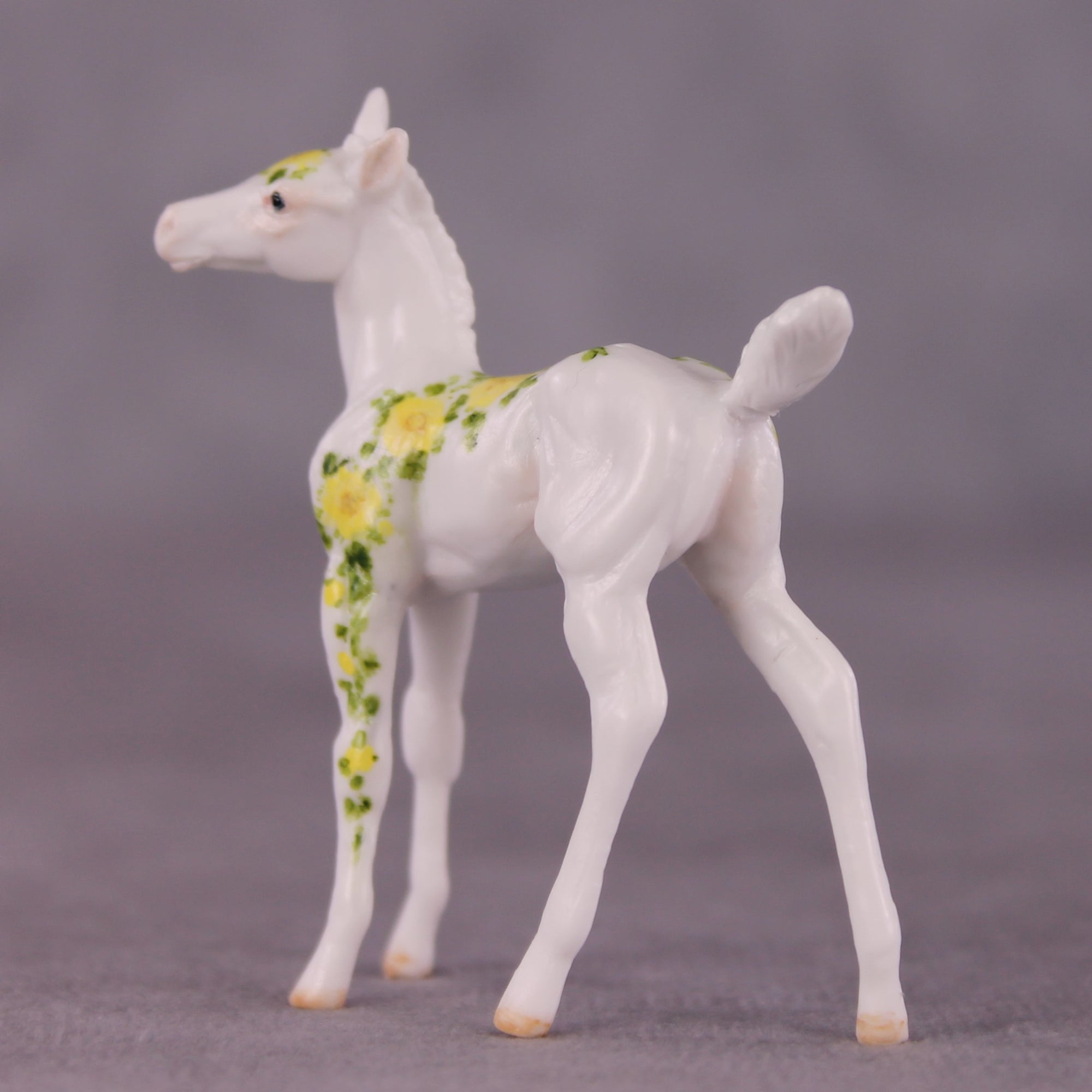 "Sun Sprite Roses 3" OOAK FCM Foal Chip by Andrea Thomason SHCF25