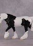 "Xiongmao" LE-15 Custom Black & White Piebald Tovero Irish Cob Inspired by the Giant Panda By Jess Hamill - 2025 The Menagerie Series MS25