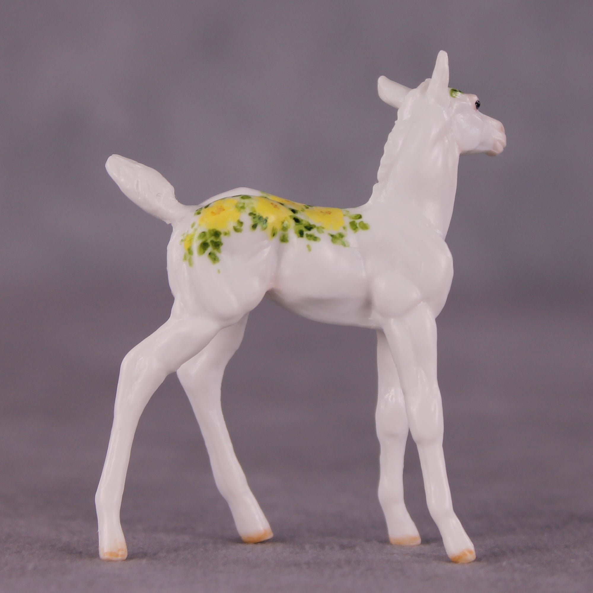 "Sun Sprite Roses 3" OOAK FCM Foal Chip by Andrea Thomason SHCF25