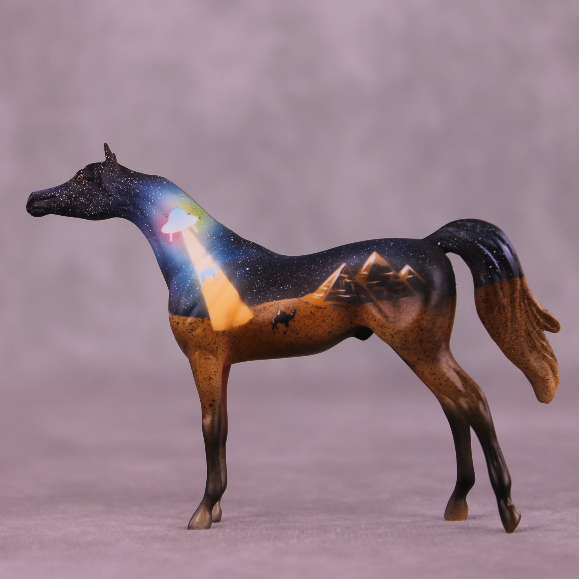 Abduction OOAK Chip Arabian by Kike (Enrique) Duarte CL25