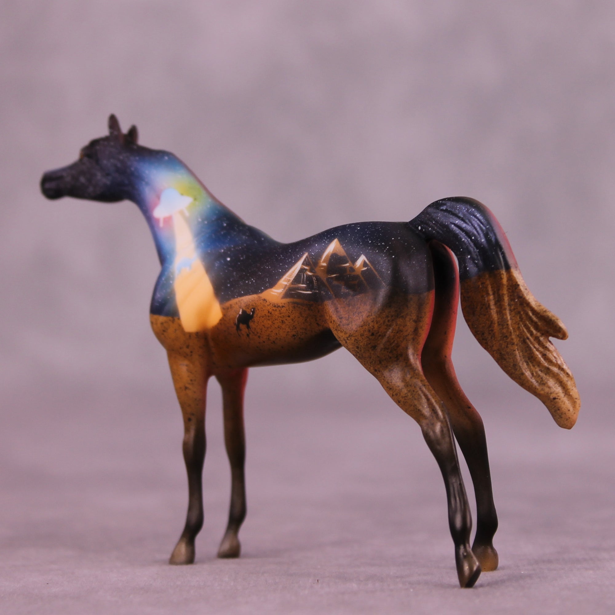 Abduction OOAK Chip Arabian by Kike (Enrique) Duarte CL25
