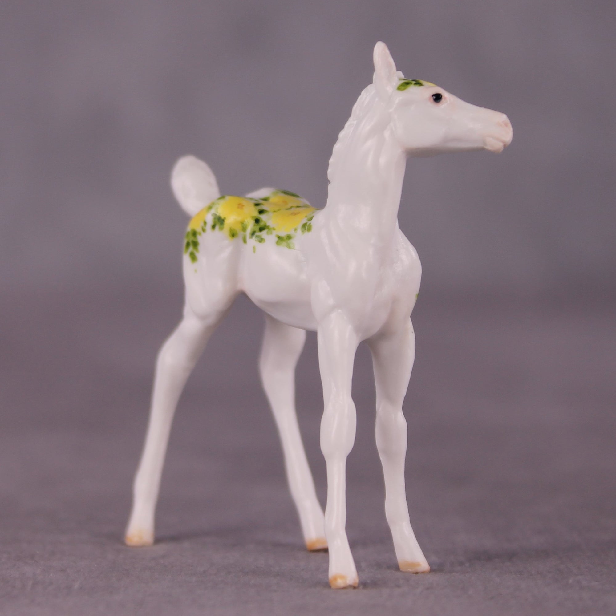 "Sun Sprite Roses 3" OOAK FCM Foal Chip by Andrea Thomason SHCF25