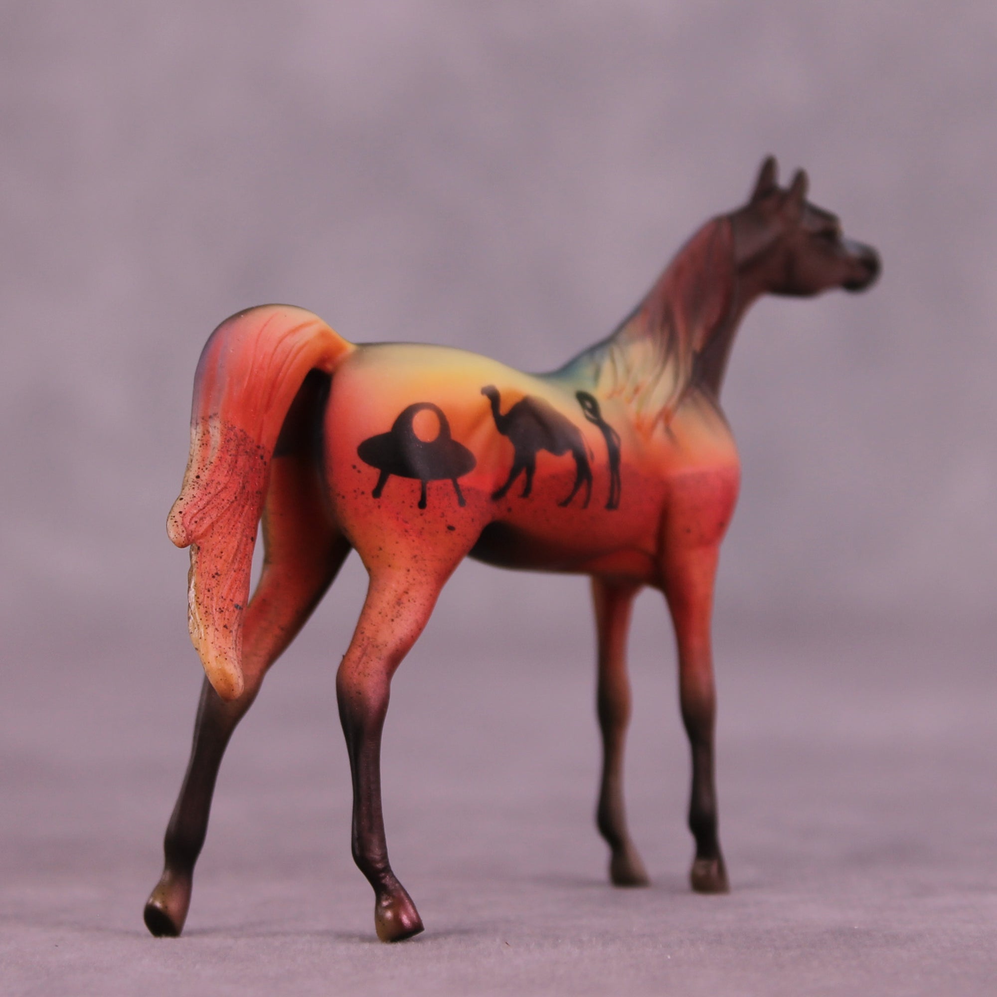 Abduction OOAK Chip Arabian by Kike (Enrique) Duarte CL25