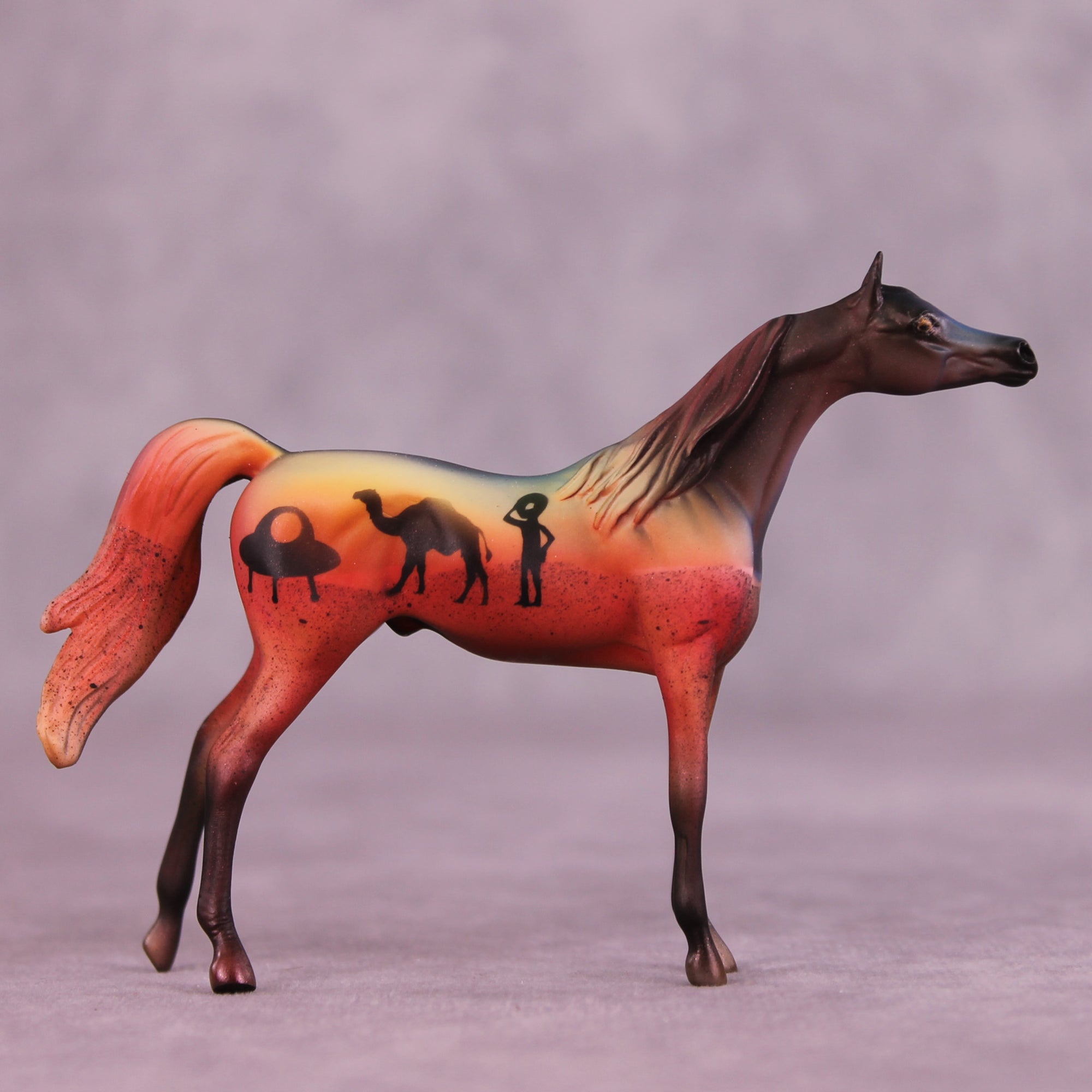 Abduction OOAK Chip Arabian by Kike (Enrique) Duarte CL25