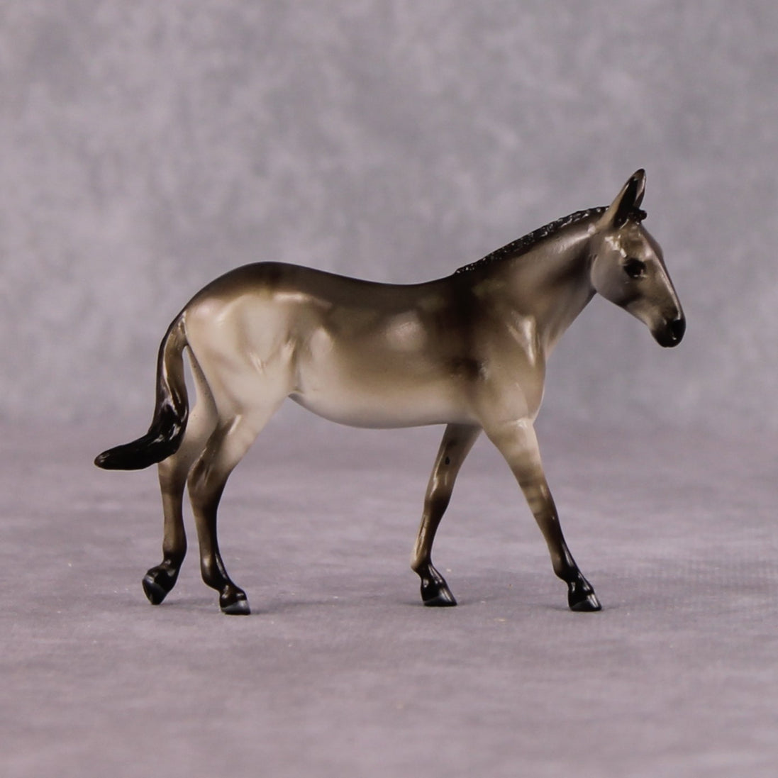 "Little Dove" OOAK Grulla Mule Chip By Tiffany Purdy - GemStone Series
