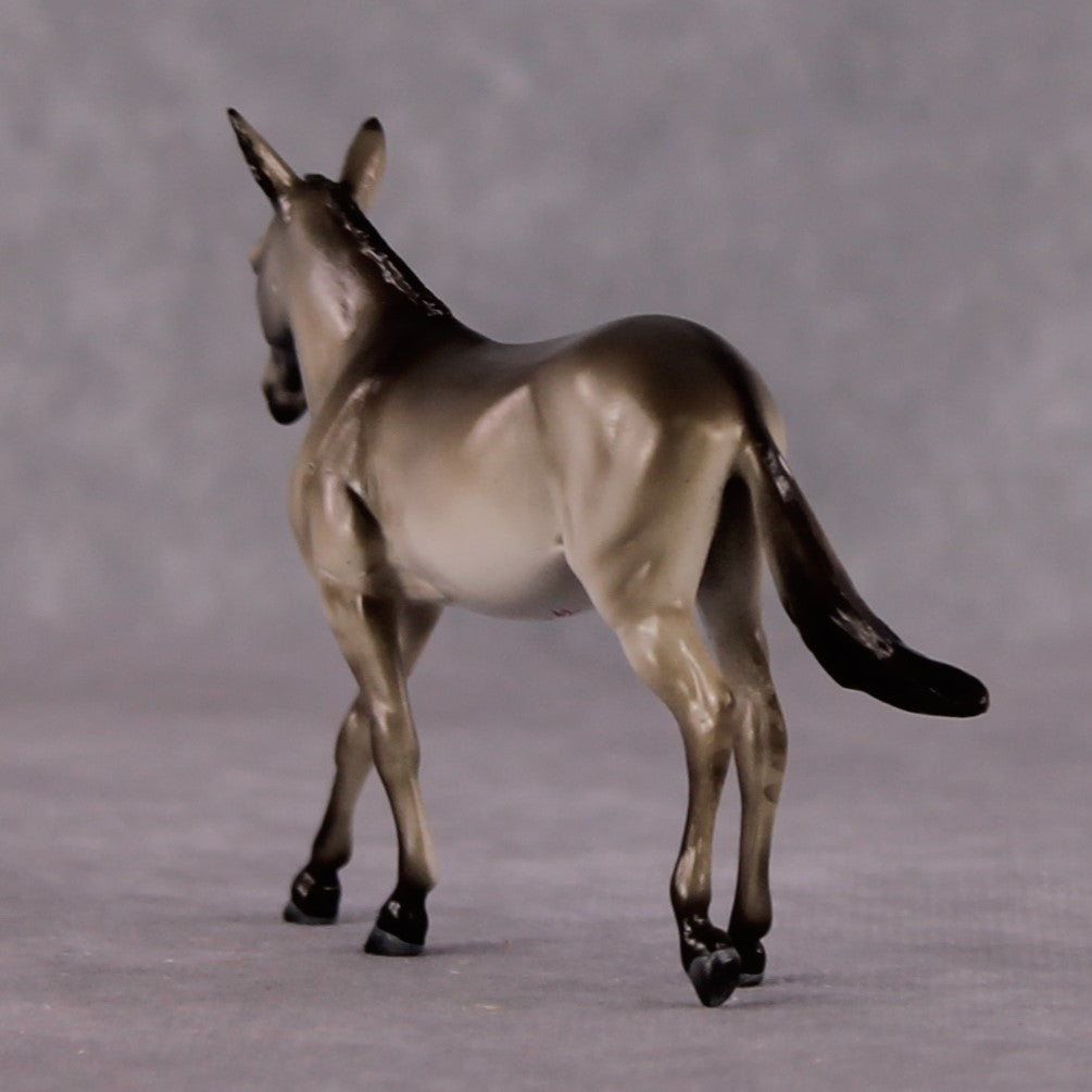 "Little Dove" OOAK Grulla Mule Chip By Tiffany Purdy - GemStone Series