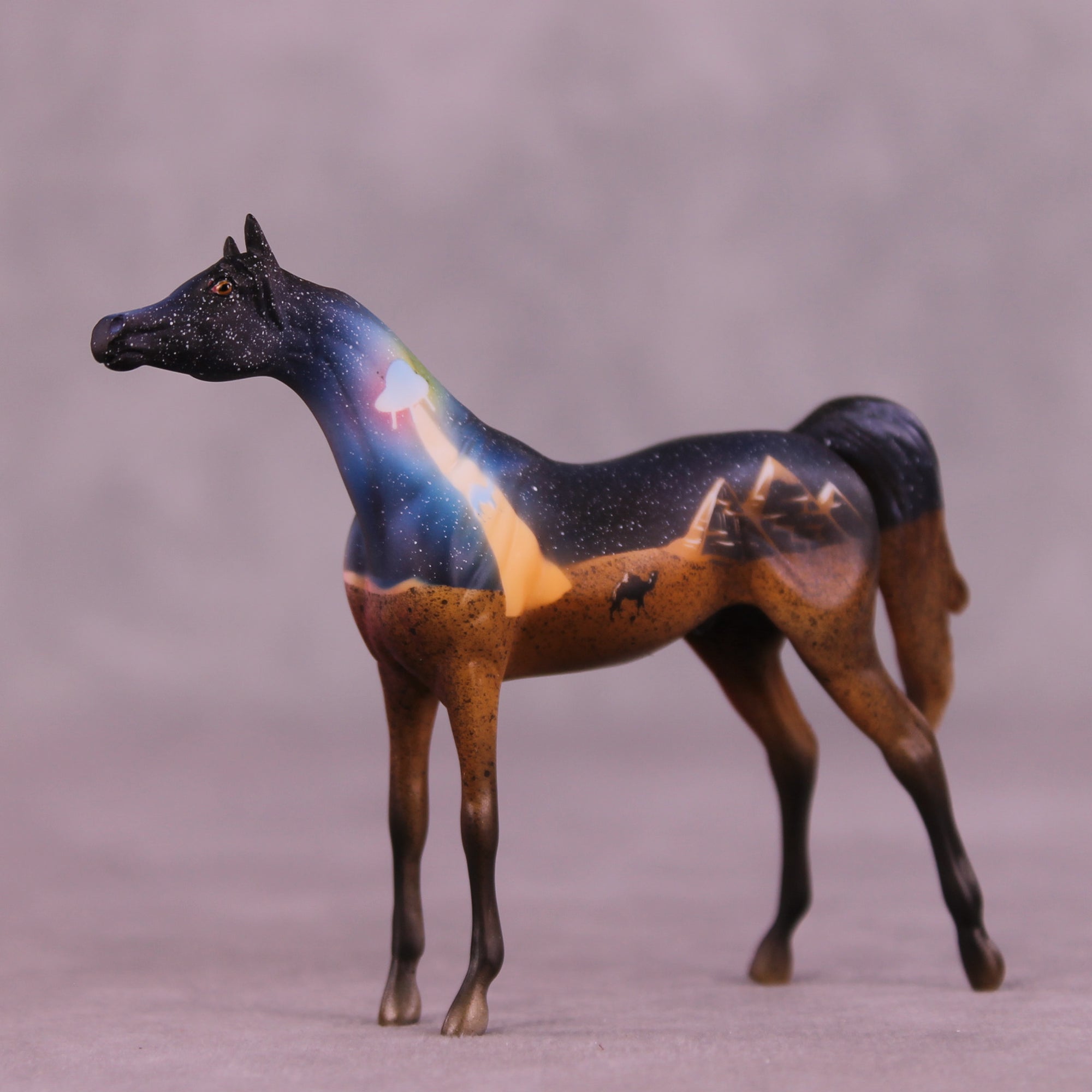 Abduction OOAK Chip Arabian by Kike (Enrique) Duarte CL25
