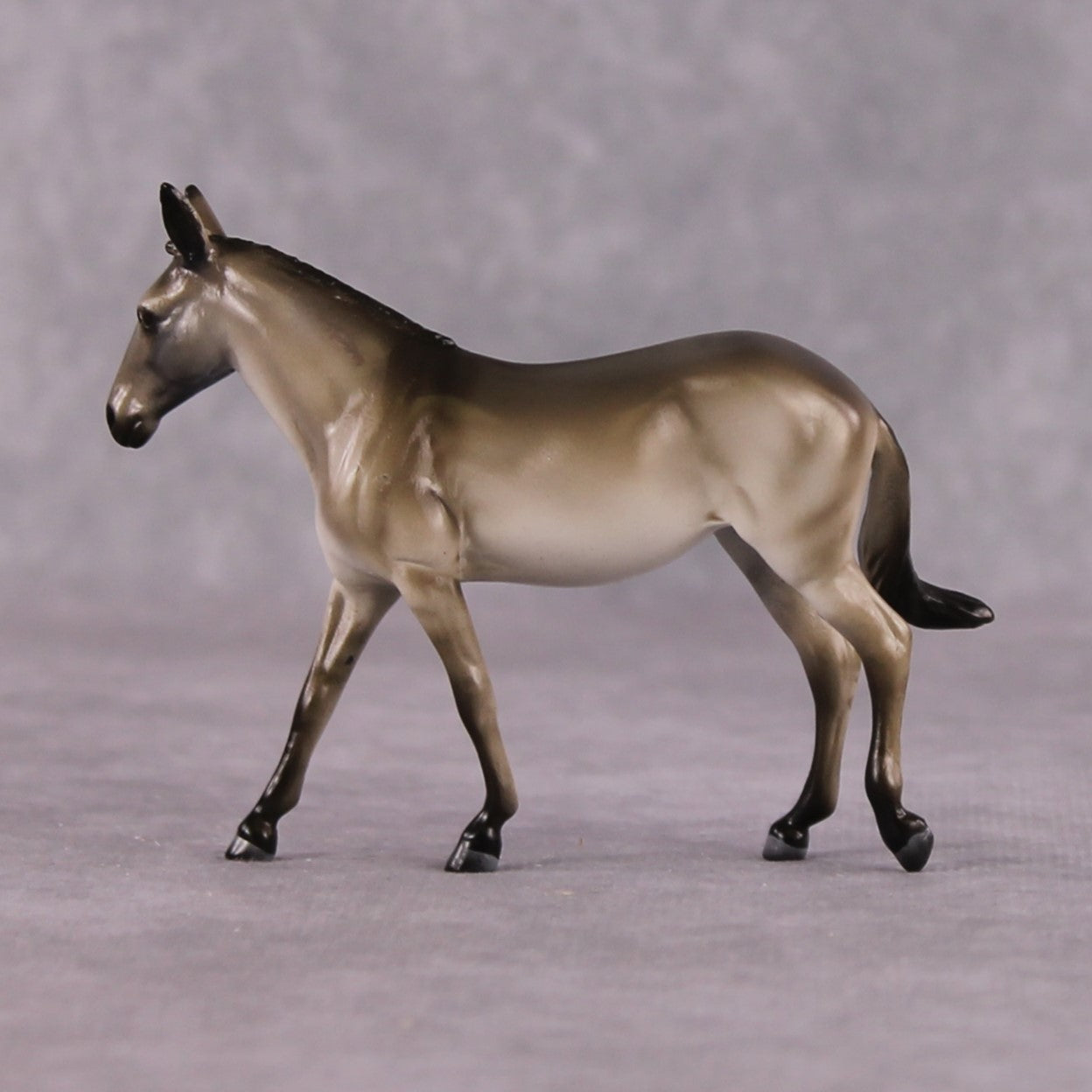 "Little Dove" OOAK Grulla Mule Chip By Tiffany Purdy - GemStone Series