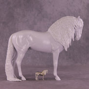 NEW 2025 Micro Pewter Andalusian 1:64 Scale