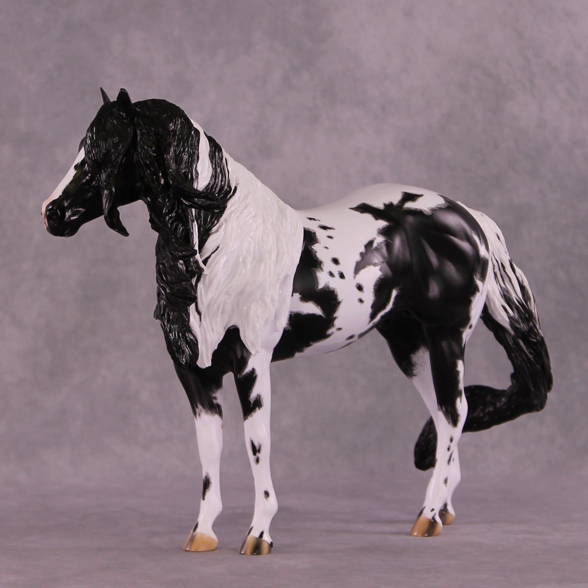 Crazy Train OOAK EFCM Ideal Stock Horse by Carissa Mathews MM25
