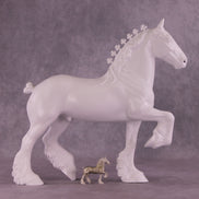 NEW 2025 Micro Pewter Trotting Drafter 1:64 Scale