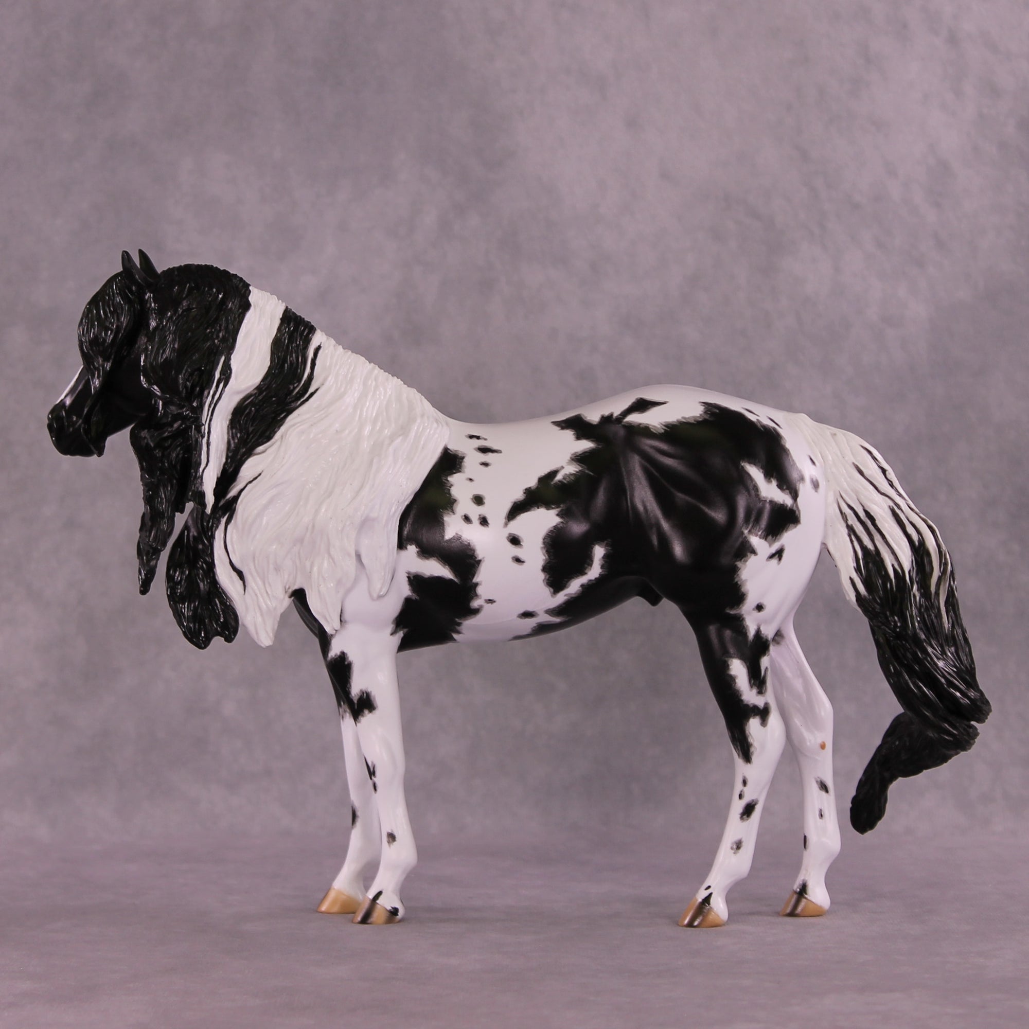 Crazy Train OOAK EFCM Ideal Stock Horse by Carissa Mathews MM25