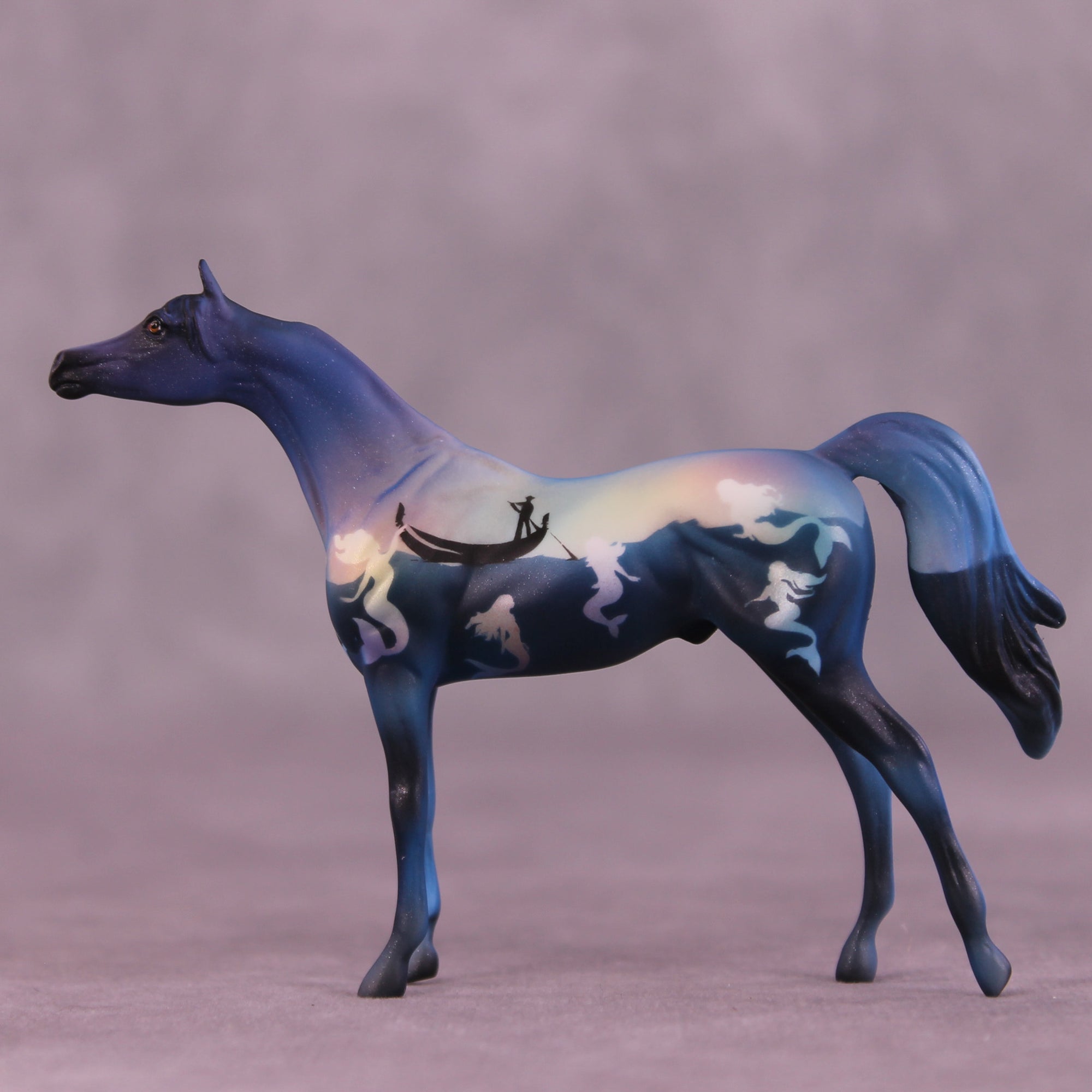 Death Song OOAK Chip Arabian by Kike (Enrique) Duarte CL25